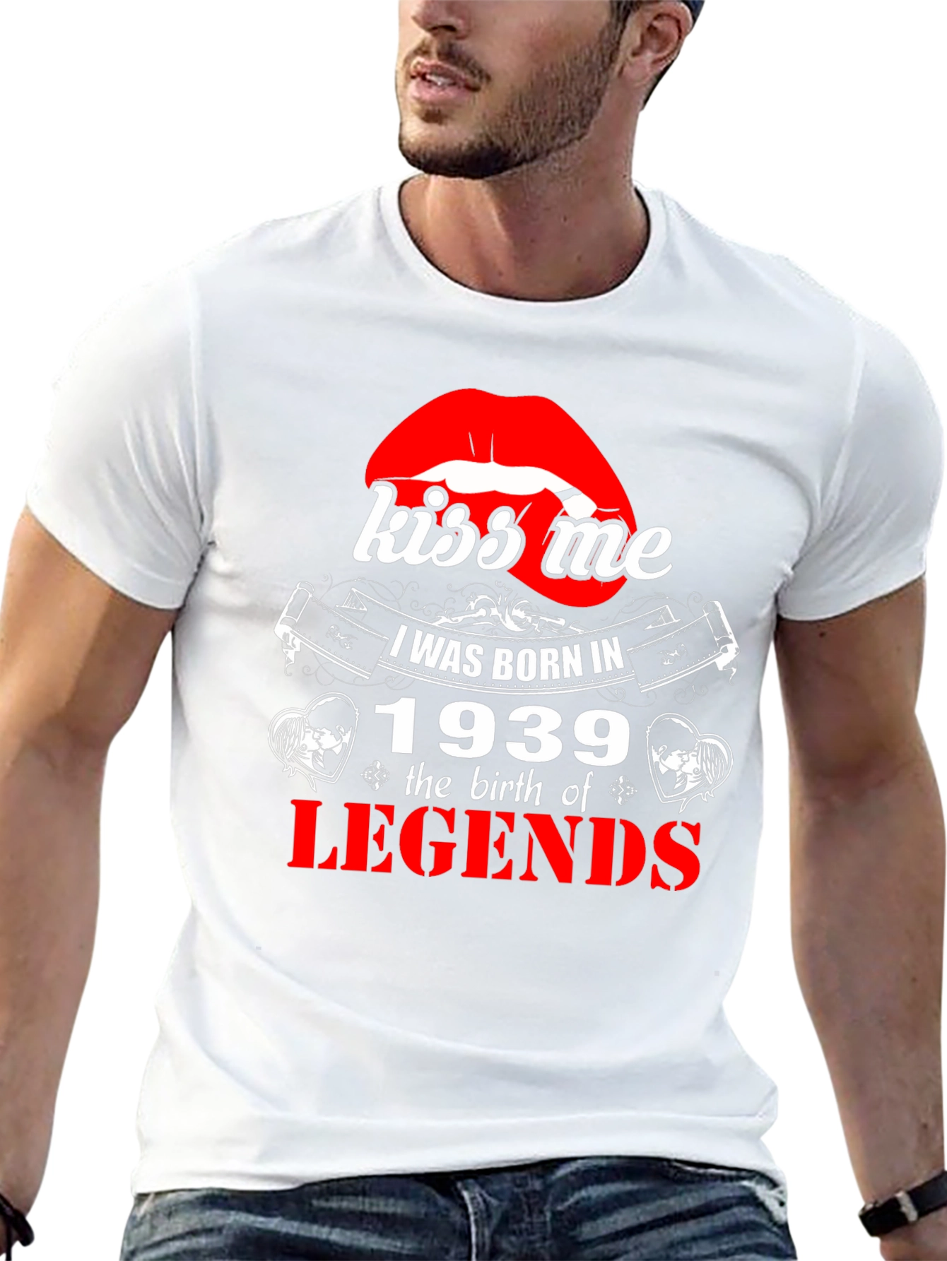 Kiss Me I Was Born In 1939 T-Shirt