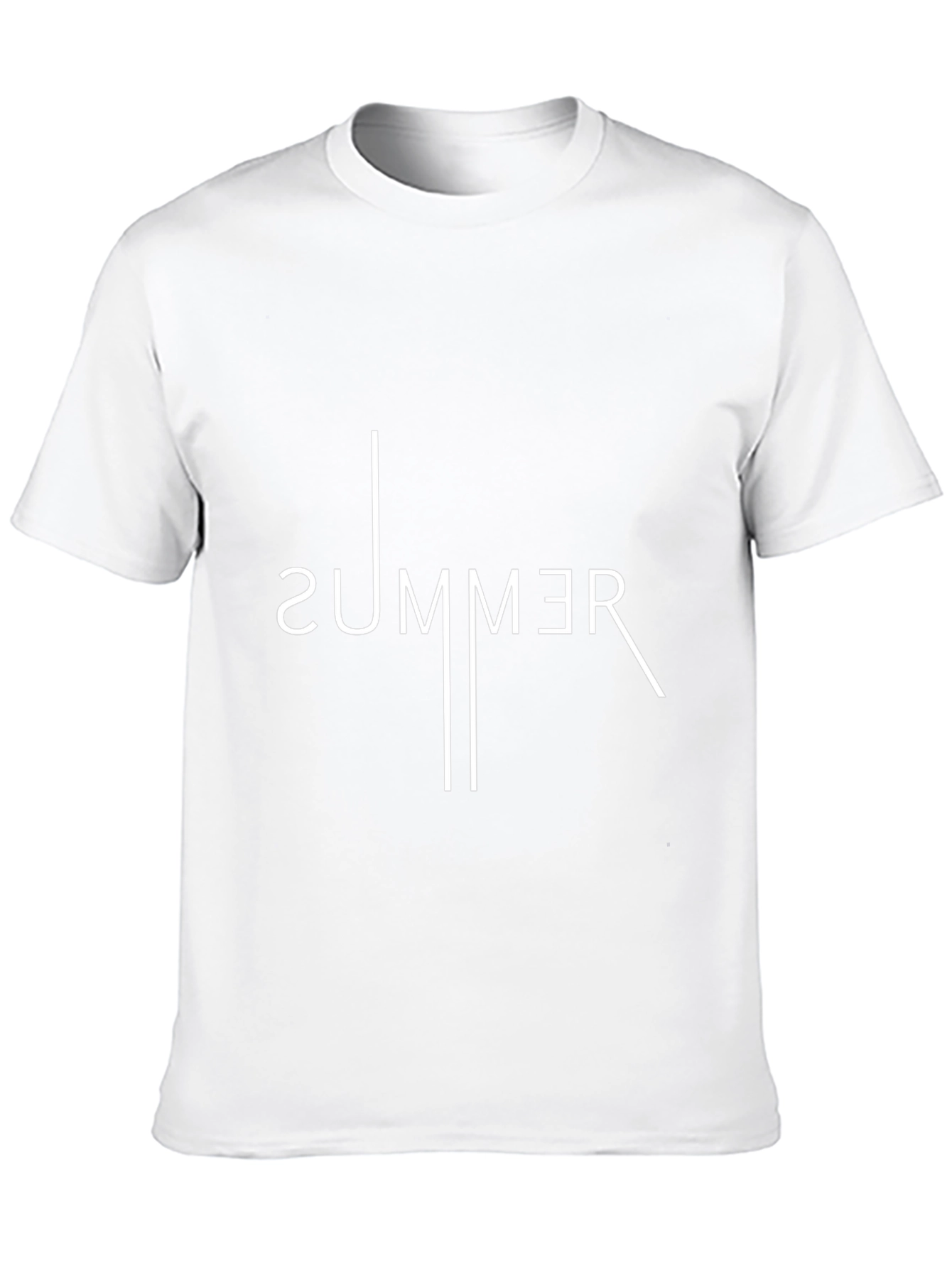 Modern Summer Graphic Tee - Black Casual Shirt