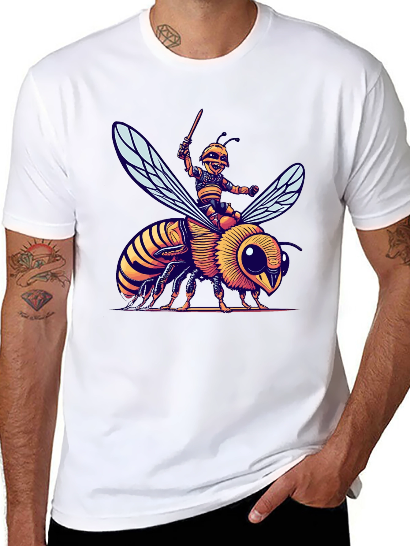 Bee Rider Graphic T-Shirt - Unique Design