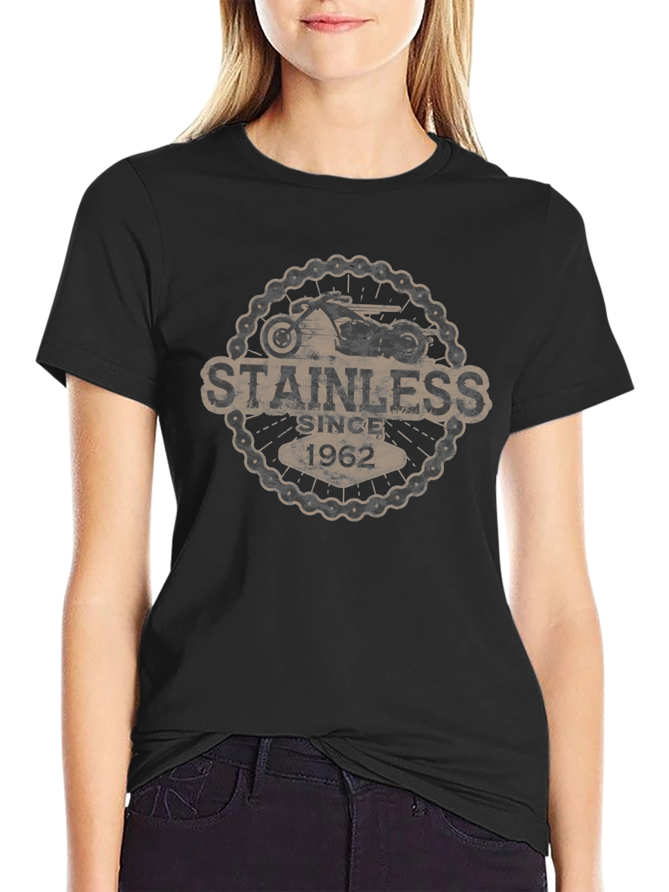 Stainless Since 1962 Motorcycle T-Shirt
