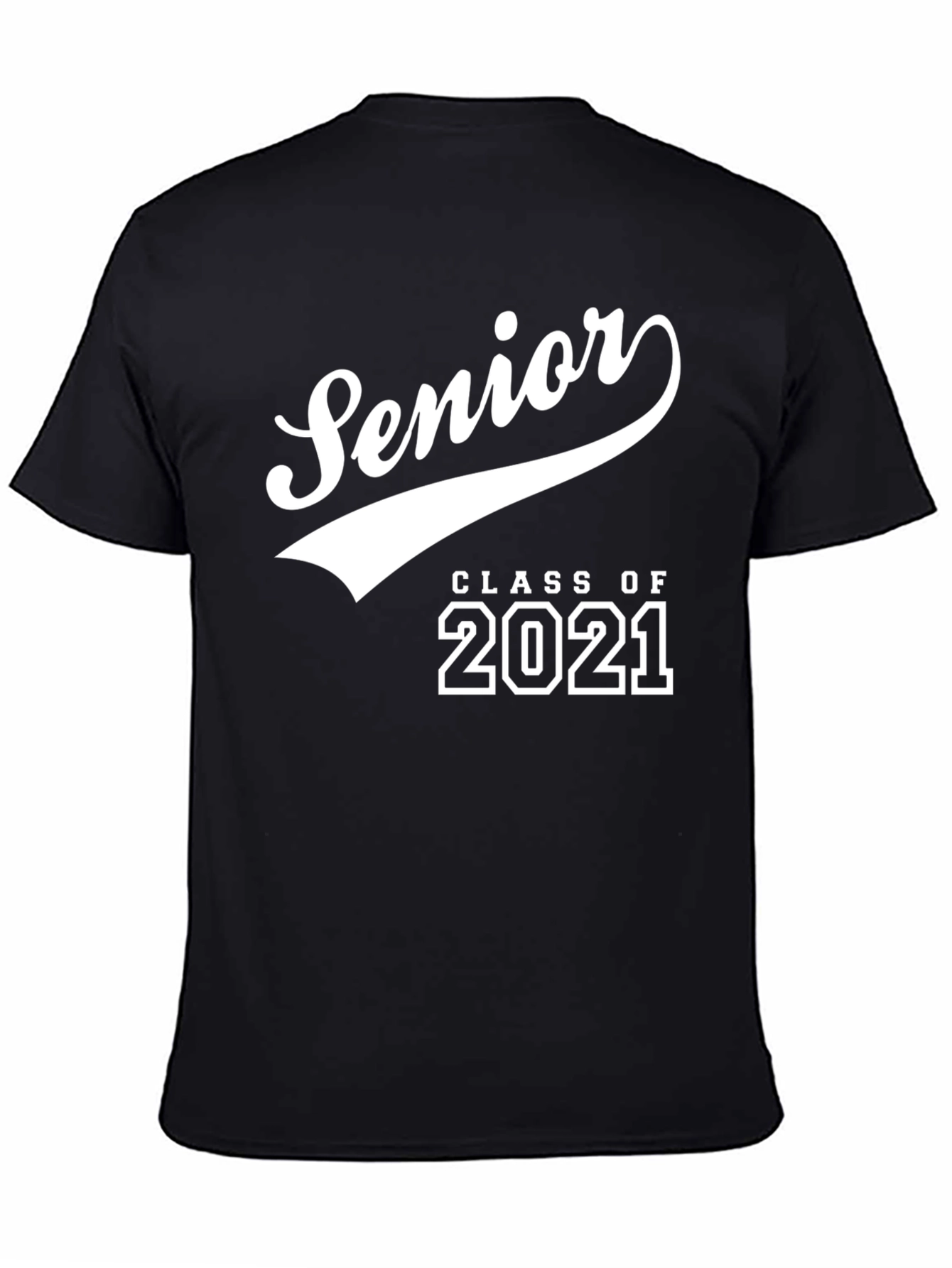 Senior Class of 2021 T-Shirt - Black