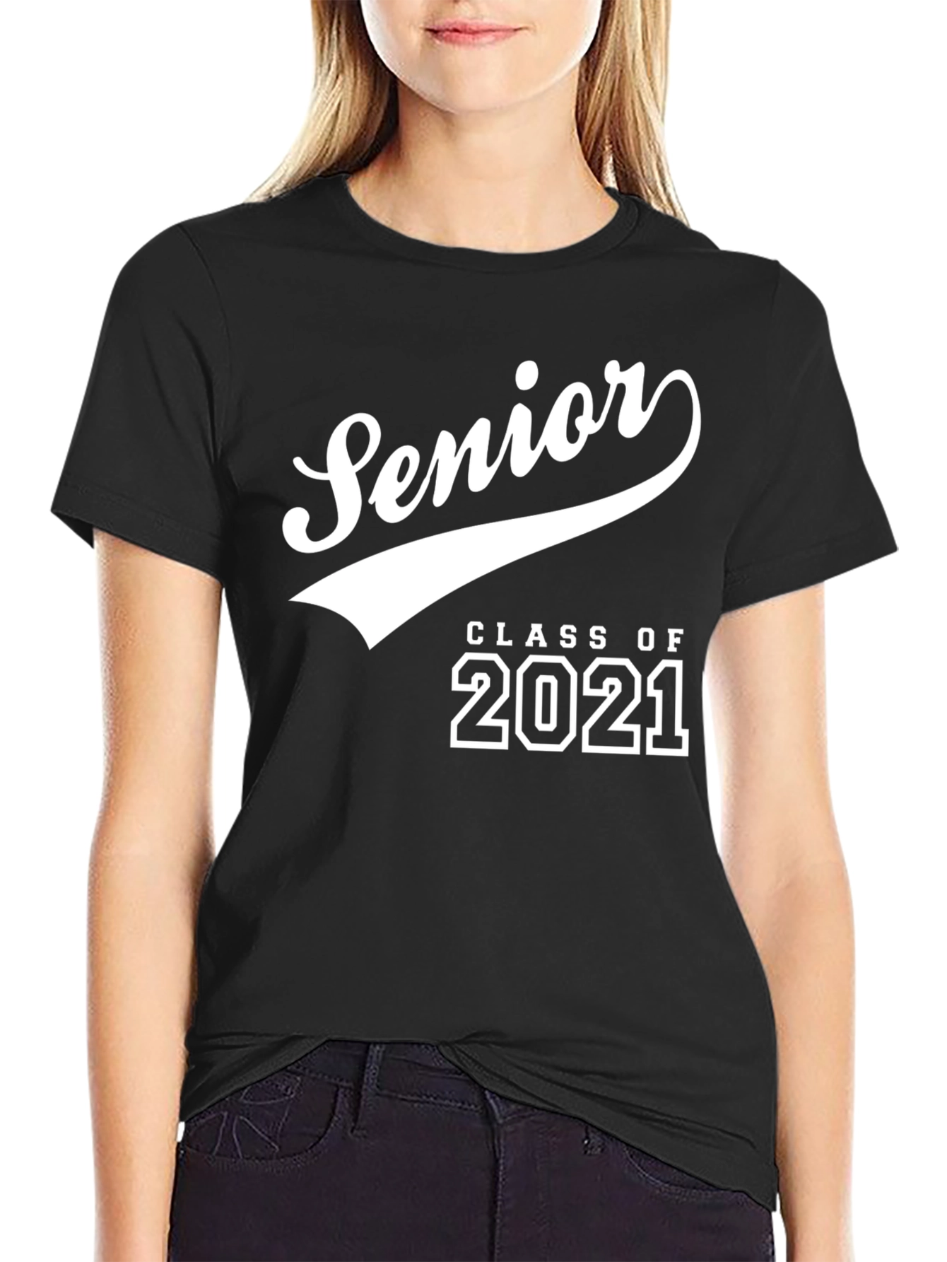 Senior Class of 2021 T-Shirt - Black