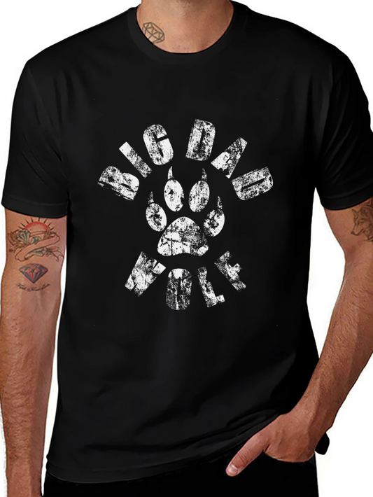 Big Paw Wolf Graphic T-Shirt