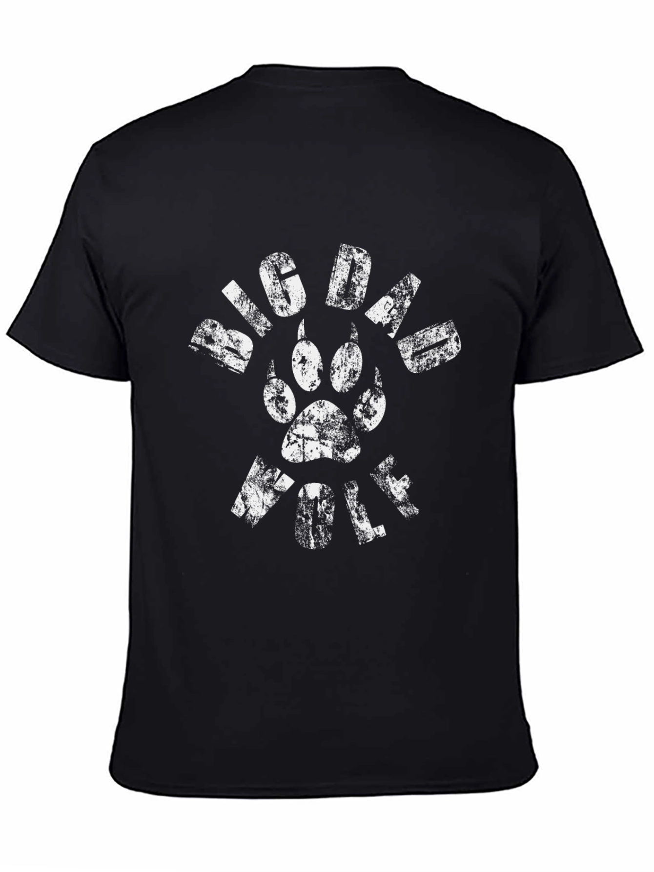 Big Paw Wolf Graphic T-Shirt