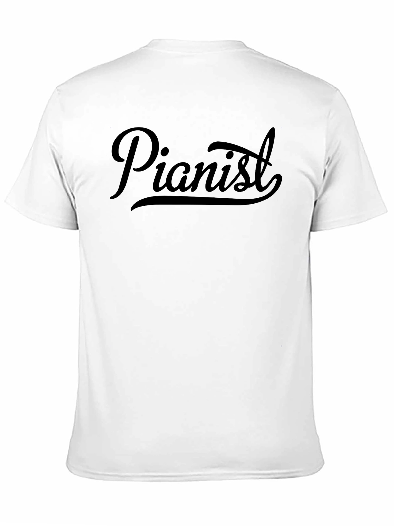 Pianist Graphic T-Shirt - Soft Cotton Tee
