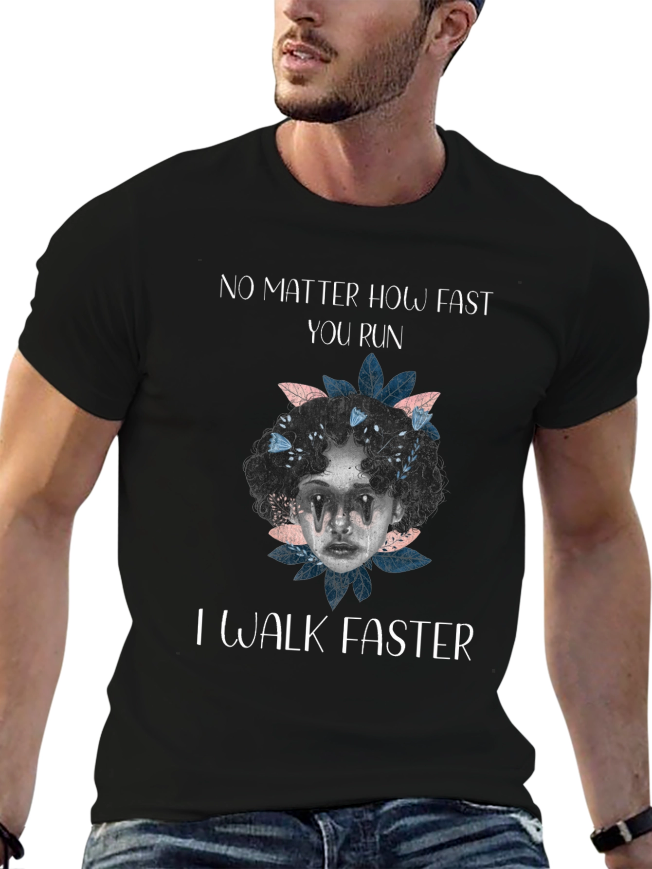 Creepy Doll Humor Graphic T-Shirt