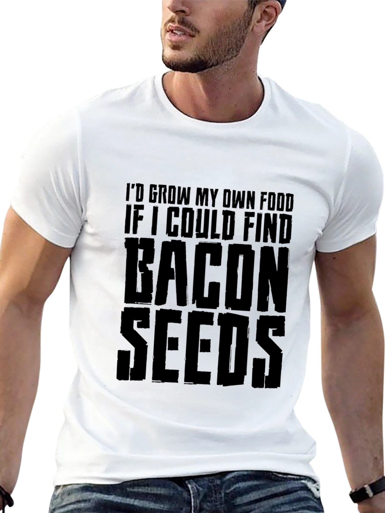 Bacon Seeds Graphic T-Shirt