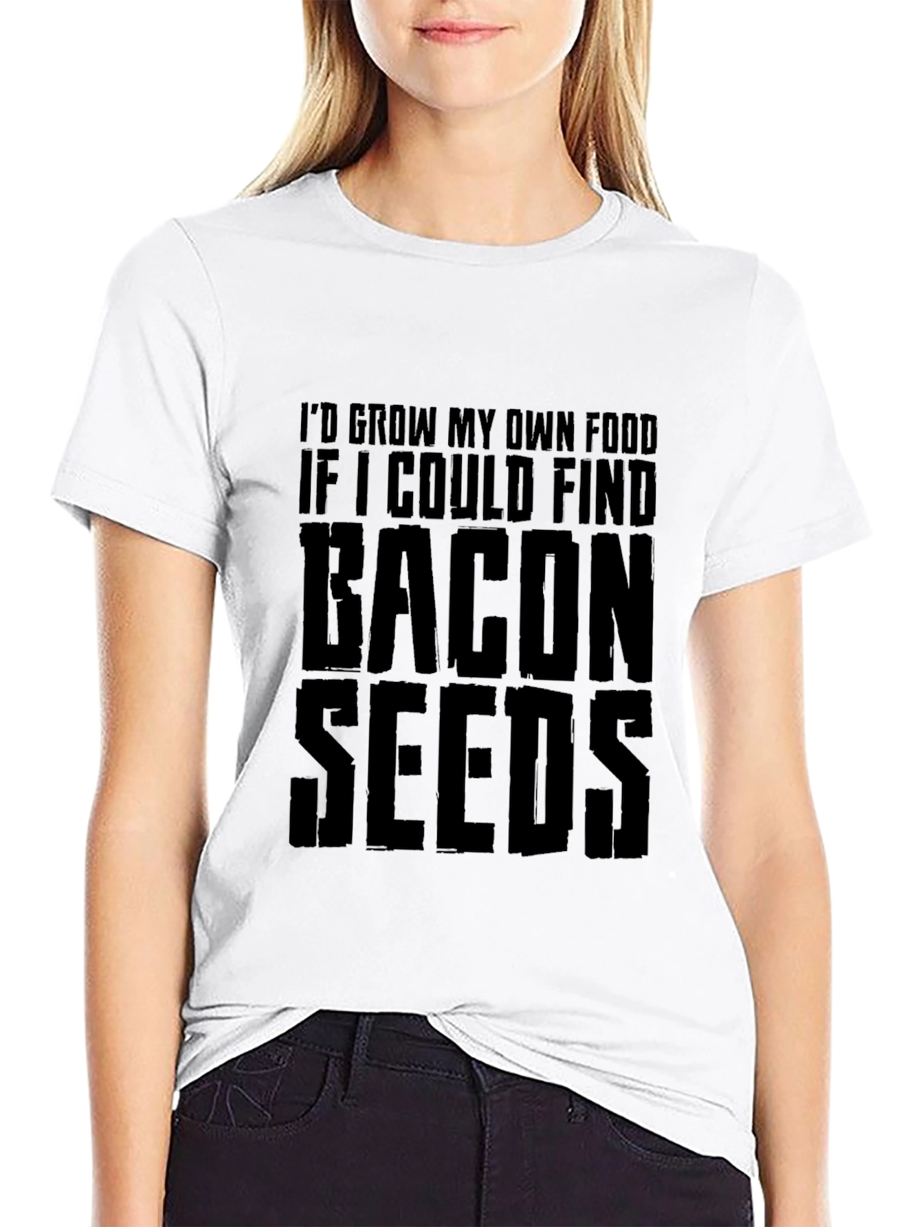 Bacon Seeds Graphic T-Shirt