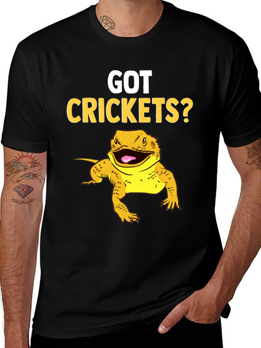 Got Crickets? Bearded Dragon Pet T-Shirt