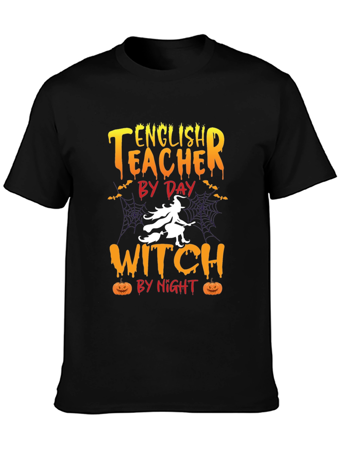 English Teacher Witch T-Shirt - Halloween