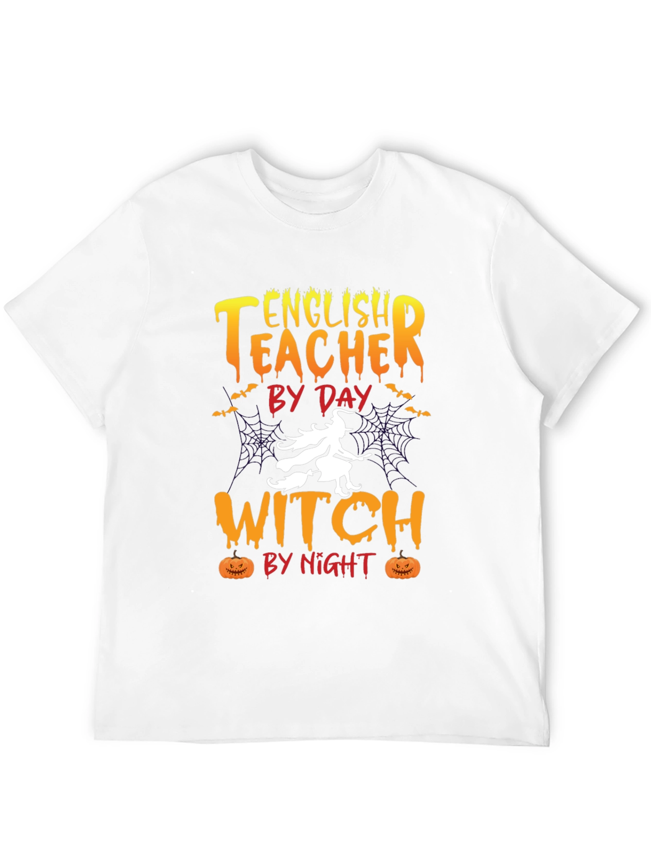 English Teacher Witch T-Shirt - Halloween