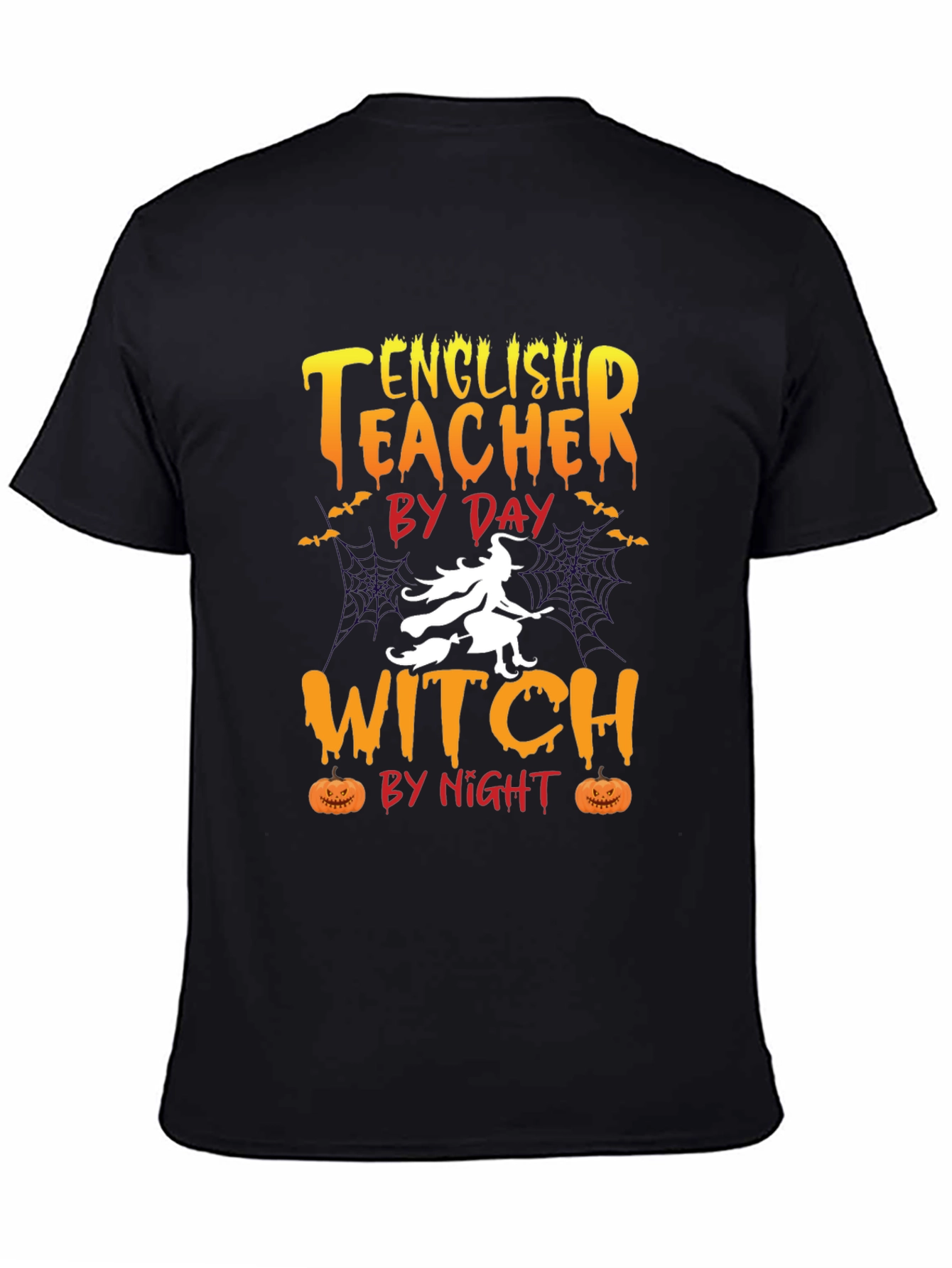 English Teacher Witch T-Shirt - Halloween