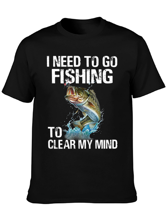 Fishing T-Shirt - Clear My Mind