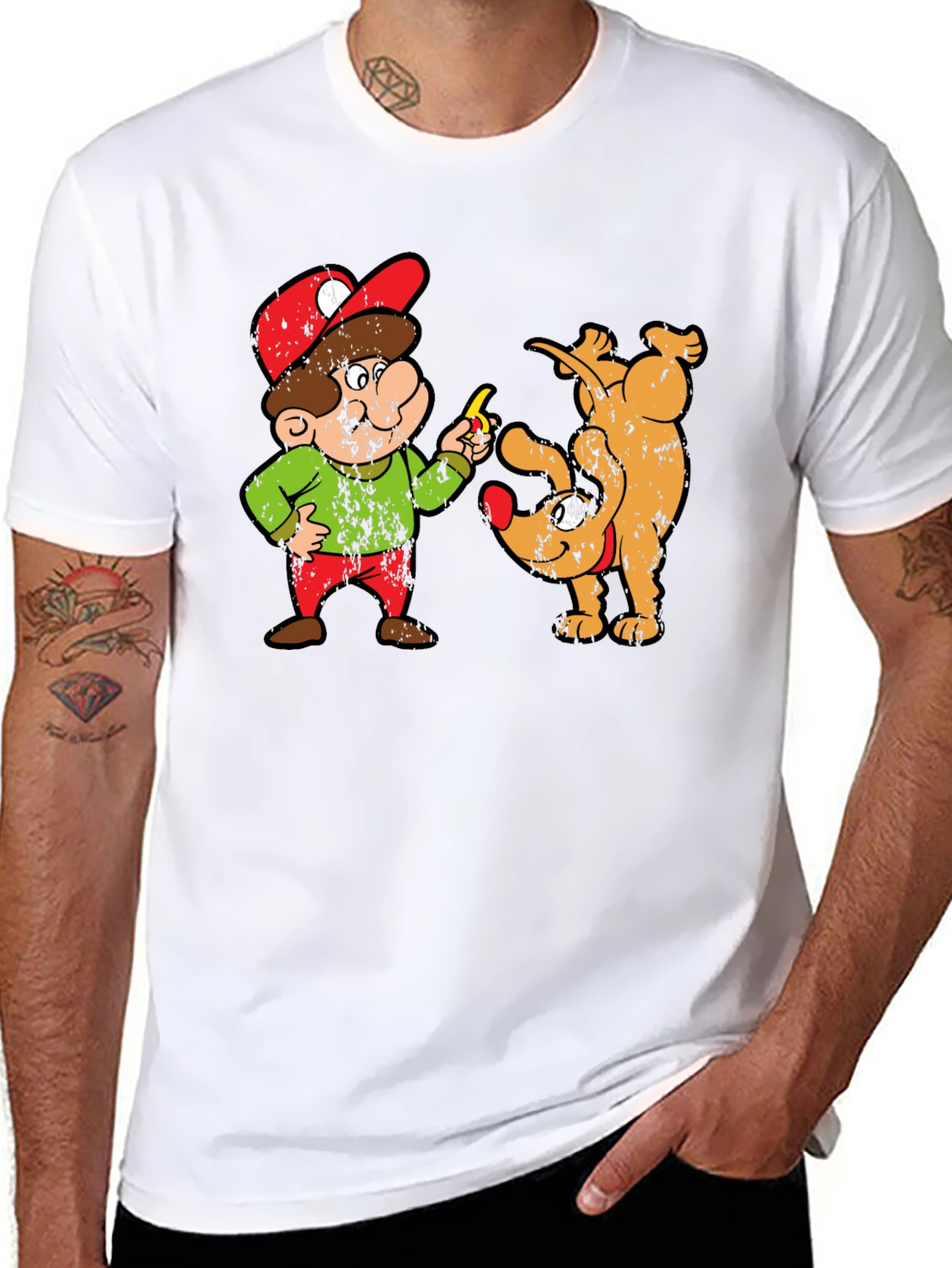 Funny Cartoon Graphic Tee