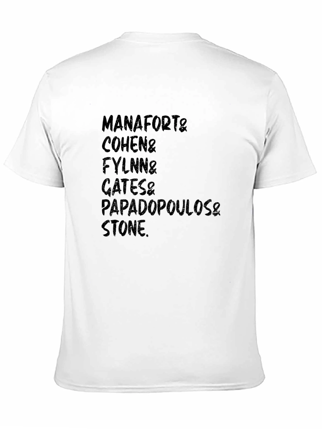 Political Parody T-Shirt: Manafort Cohen & Friends