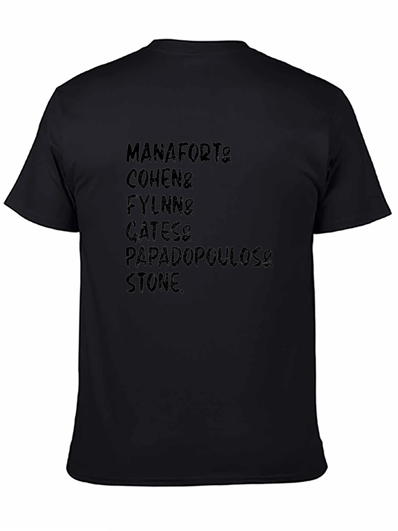 Political Parody T-Shirt: Manafort Cohen & Friends