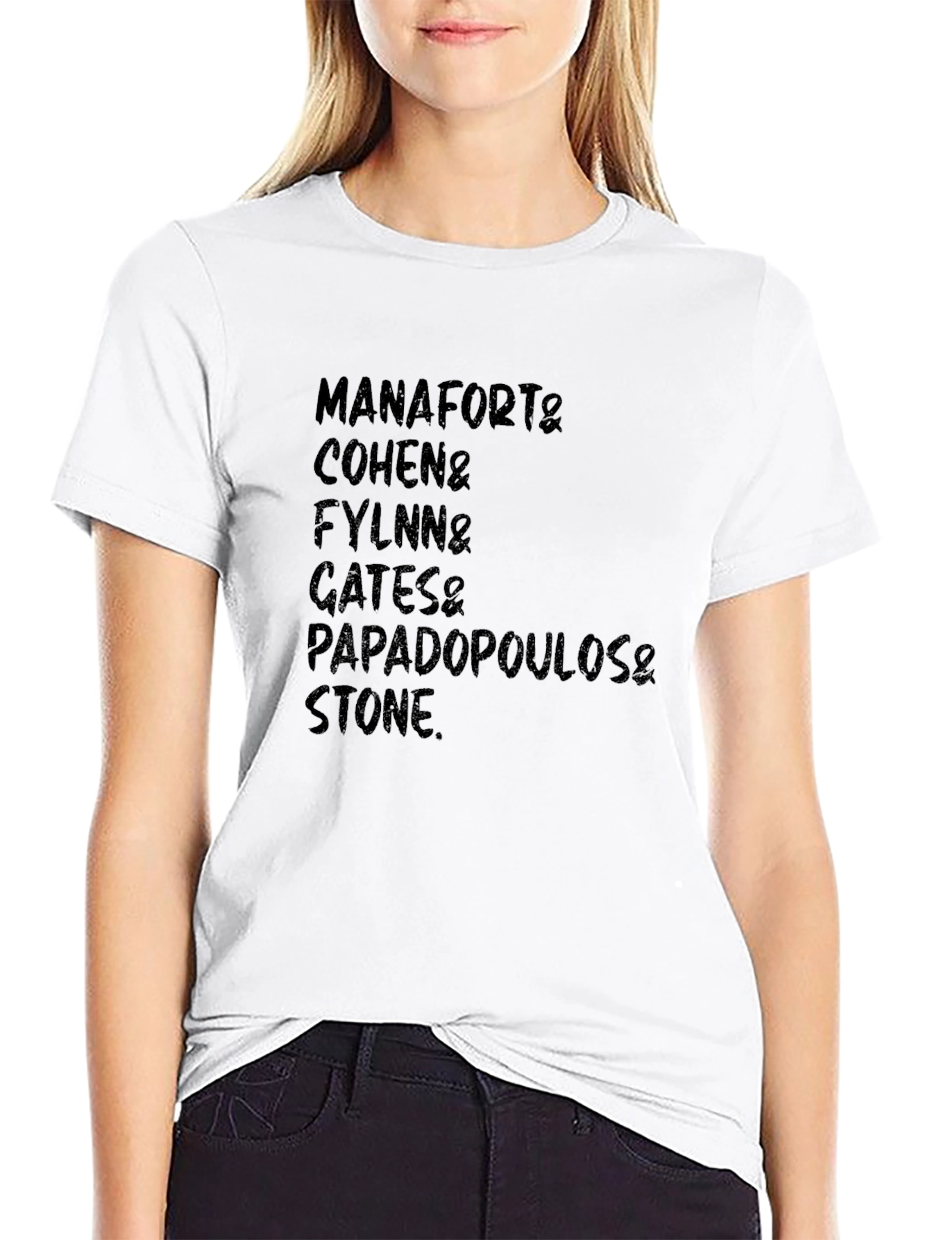 Political Parody T-Shirt: Manafort Cohen & Friends