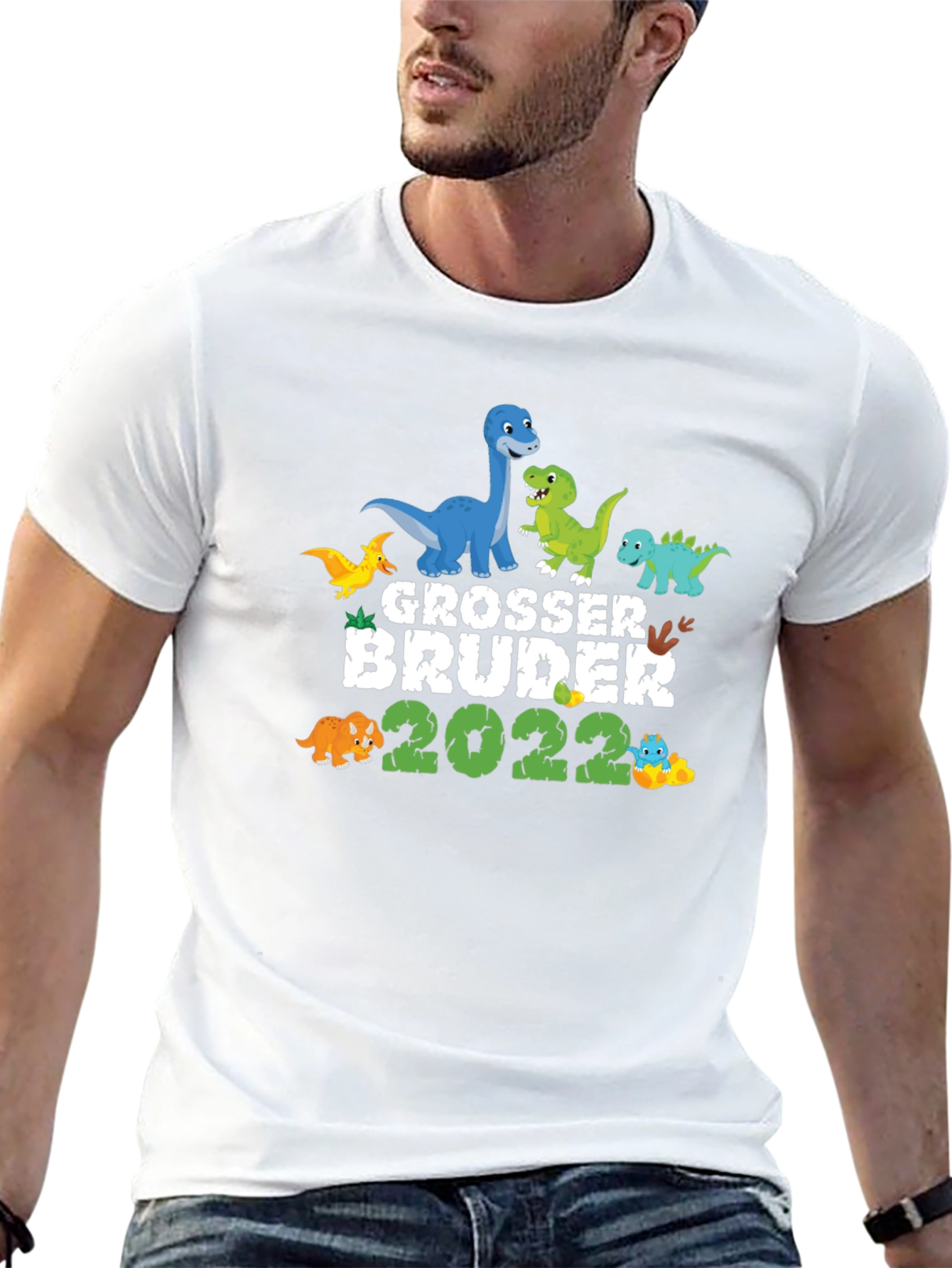 Grosser Bruder 2022 Dinosaur T-Shirt