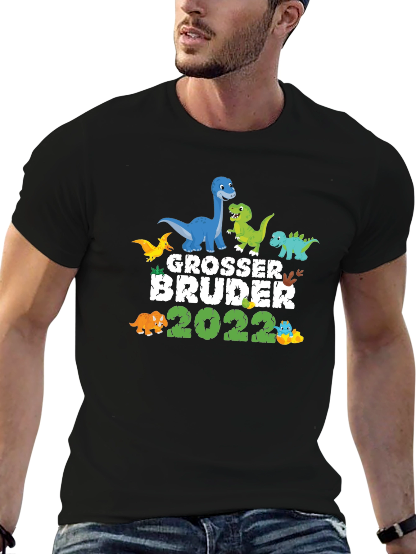 Grosser Bruder 2022 Dinosaur T-Shirt