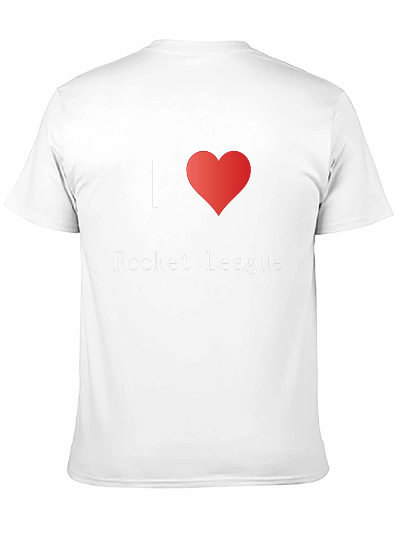 I Heart Rocket League Black T-Shirt