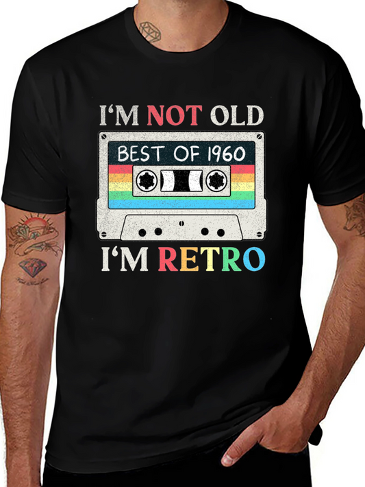 Im Not Old Im Retro T-Shirt - 1960 Birthday Gift