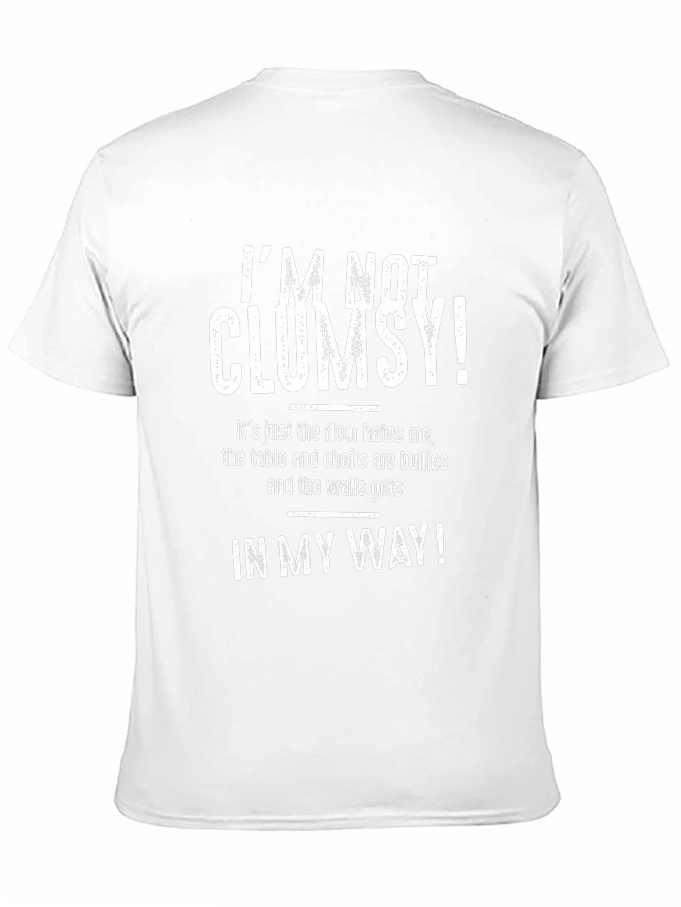 Funny Im Not Clumsy Graphic Novelty T-Shirt
