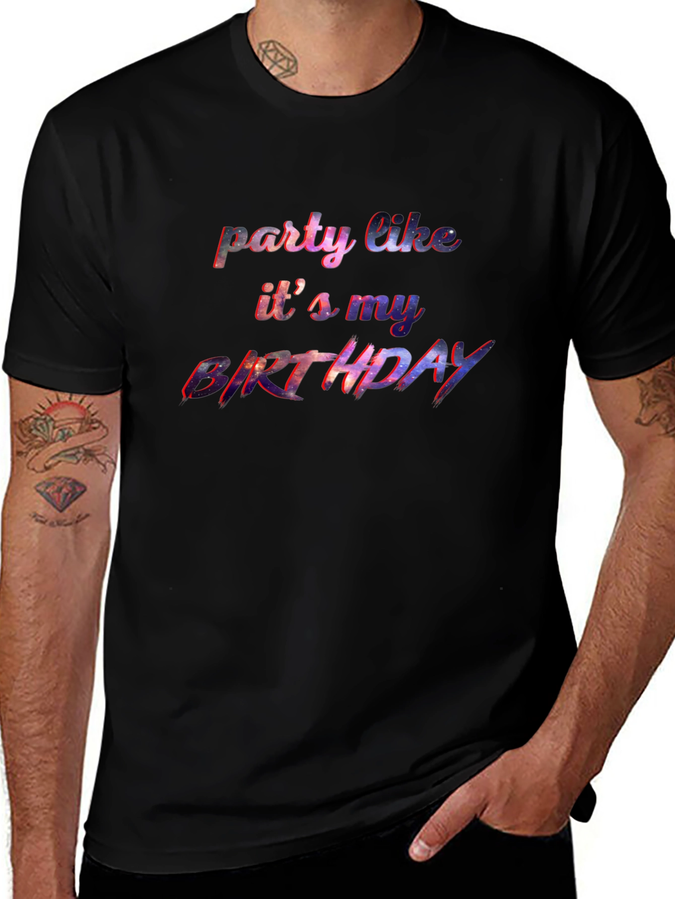 Party Like Its My Birthday Graphic T-Shirt
