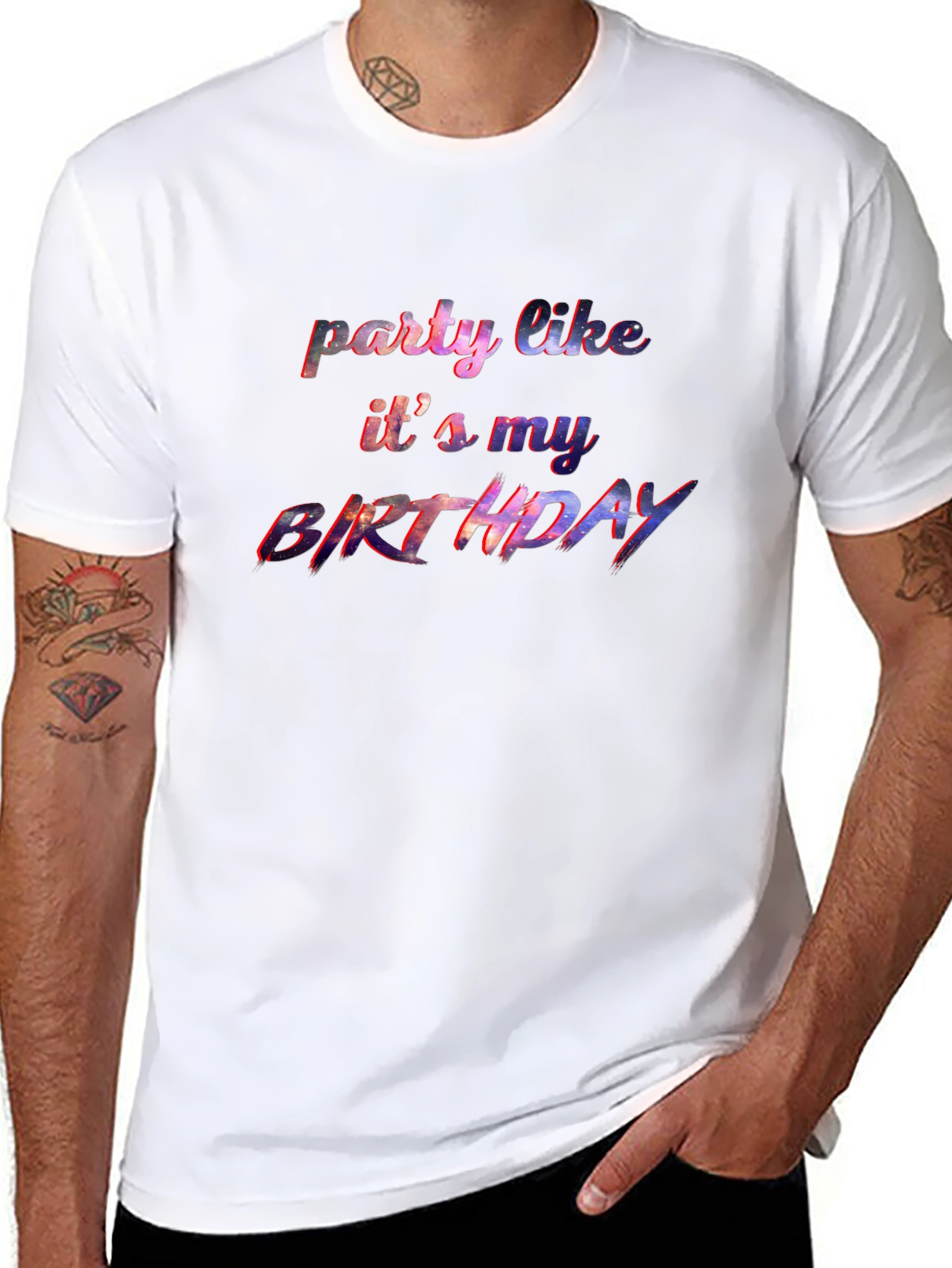 Party Like Its My Birthday Graphic T-Shirt