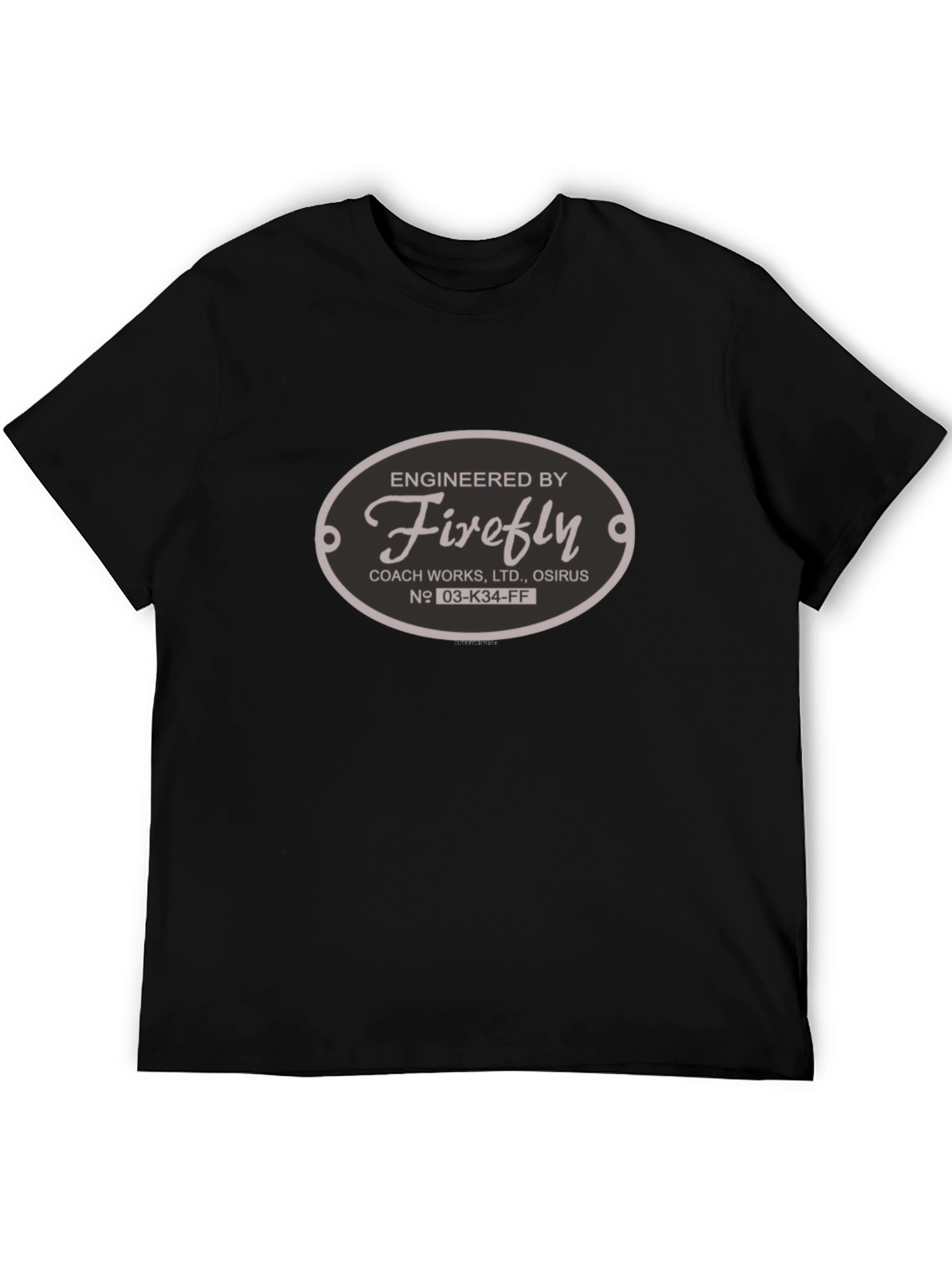 Firefly Coach Works T-Shirt - Sci-Fi Inspired Design