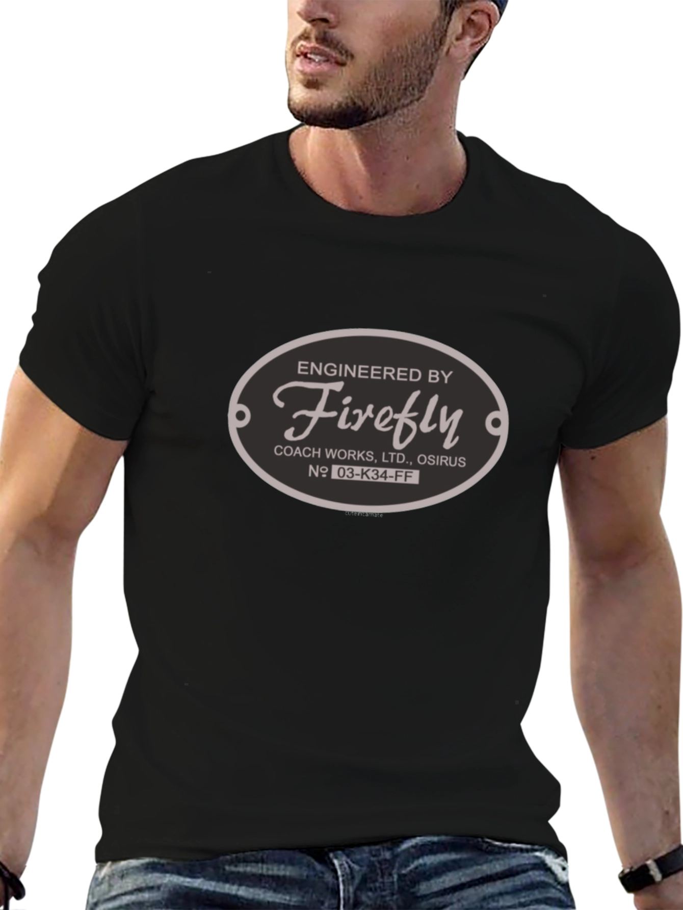 Firefly Coach Works T-Shirt - Sci-Fi Inspired Design