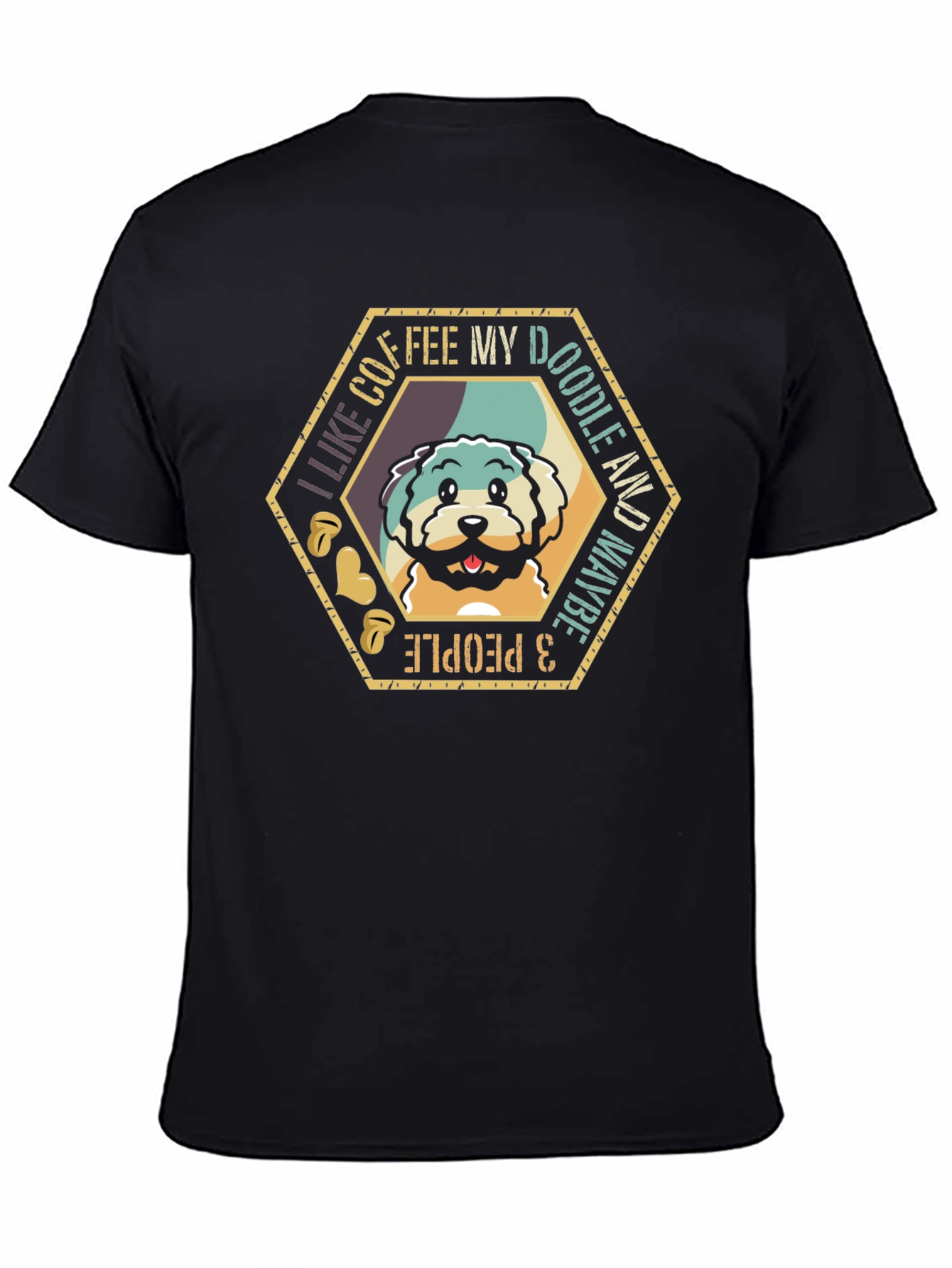 Coffee & Doodles T-Shirt - Cute Pet Lover Tee