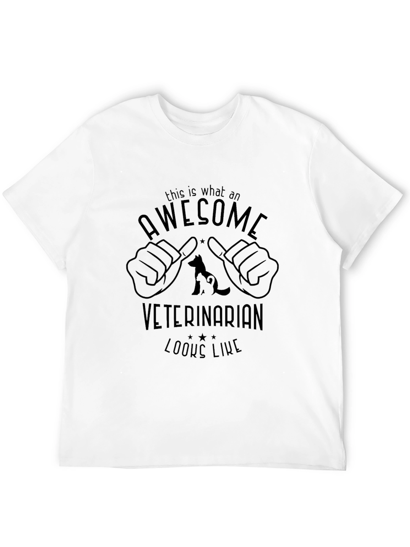 Awesome Veterinarian Graphic T-Shirt
