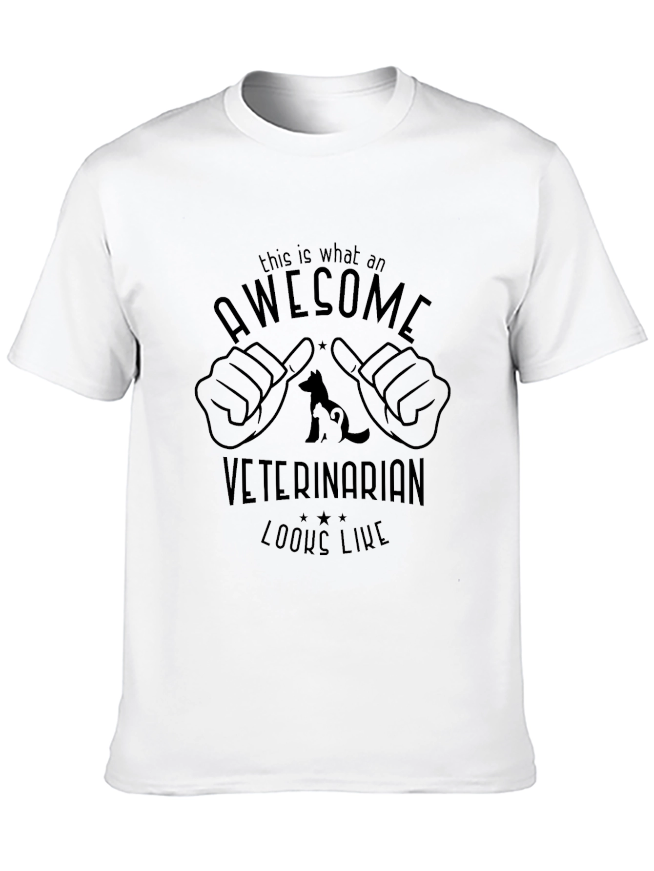 Awesome Veterinarian Graphic T-Shirt