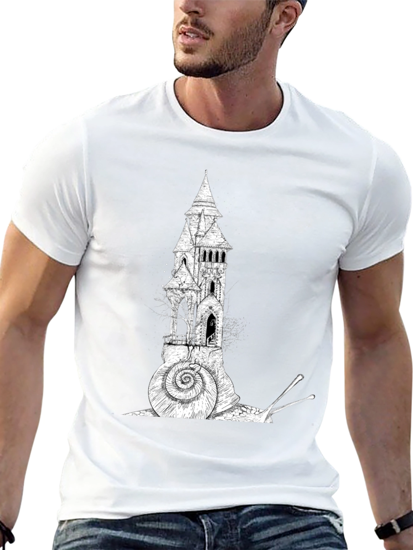 Snail House Graphic Tee
