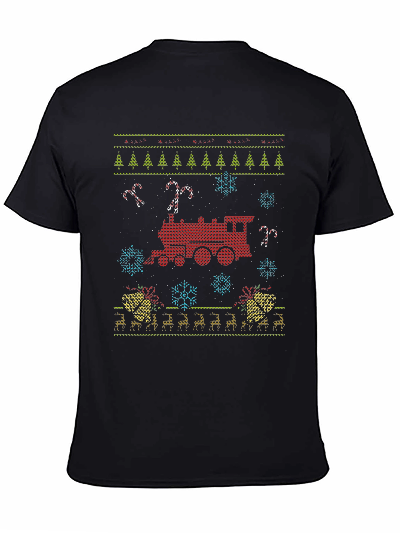 Festive Train Christmas T-Shirt