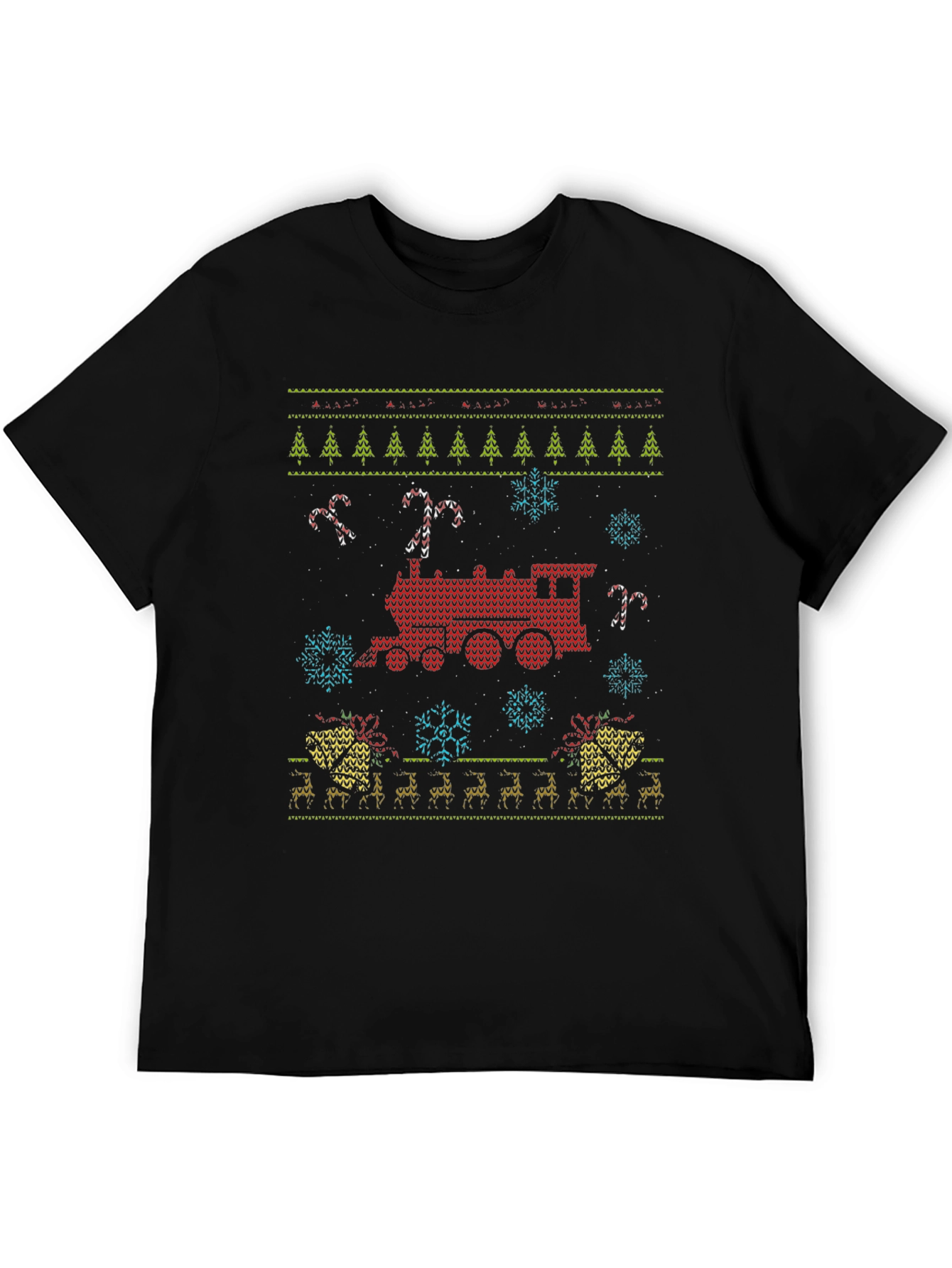 Festive Train Christmas T-Shirt