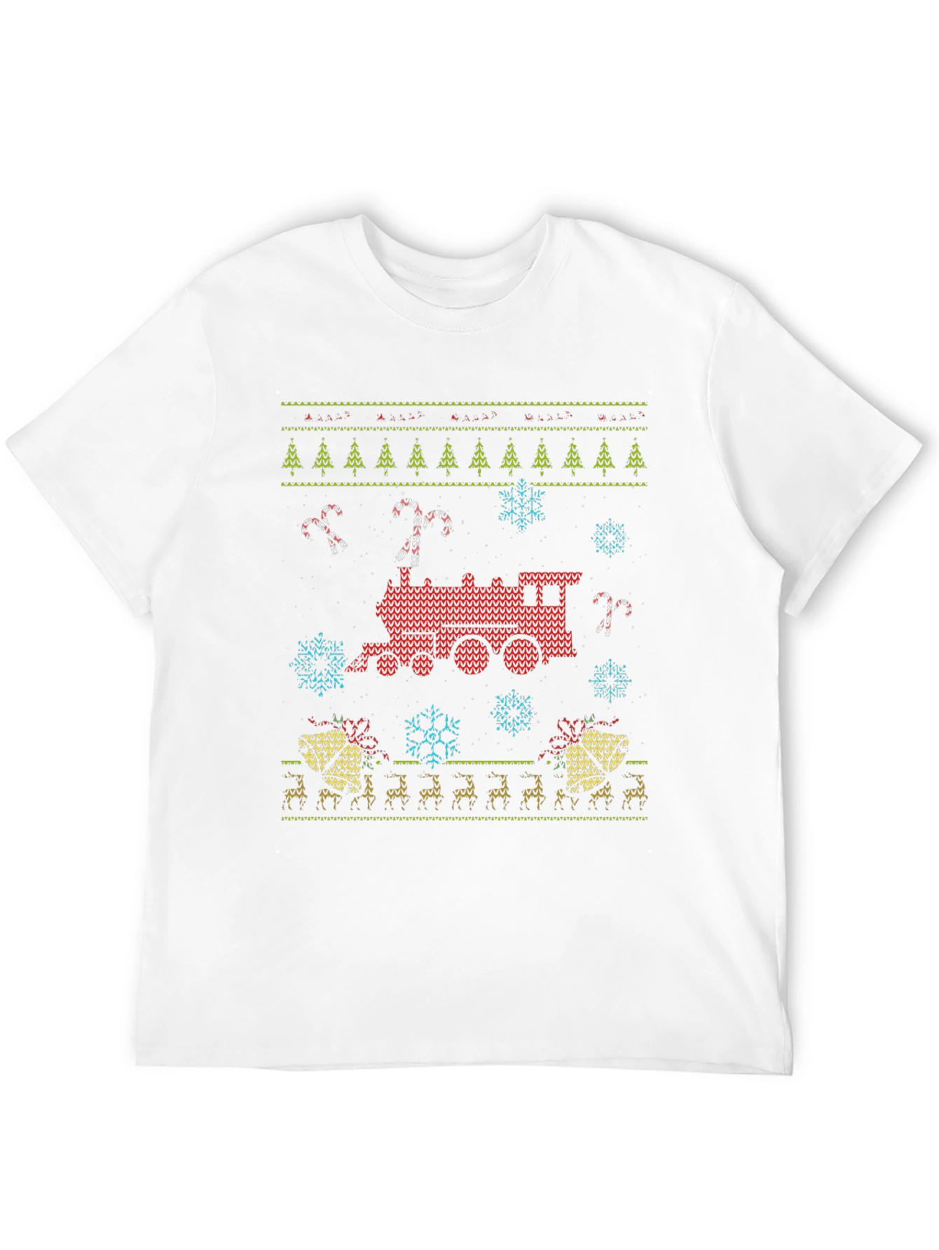 Festive Train Christmas T-Shirt