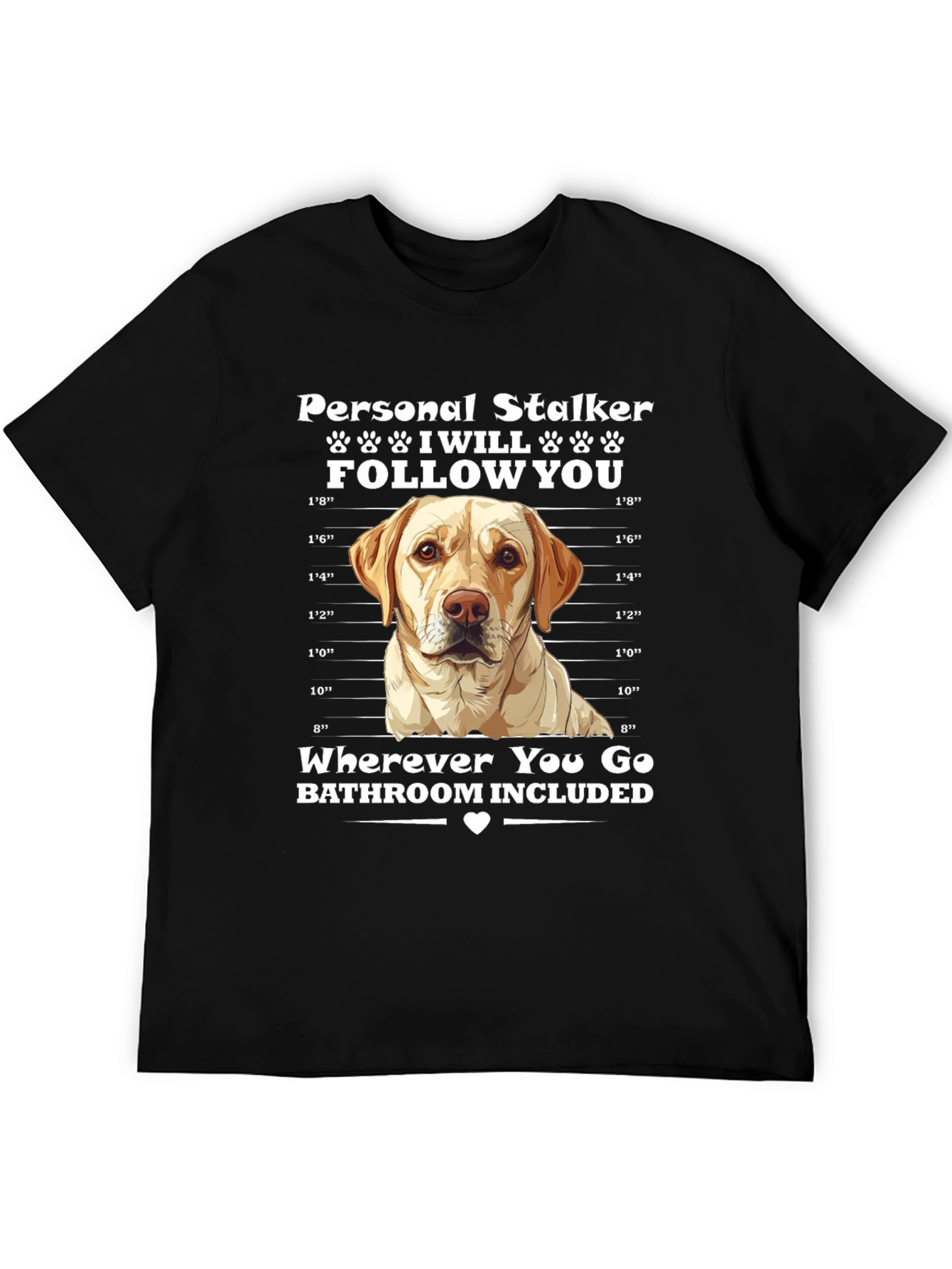 Personal Stalker Dog T-Shirt
