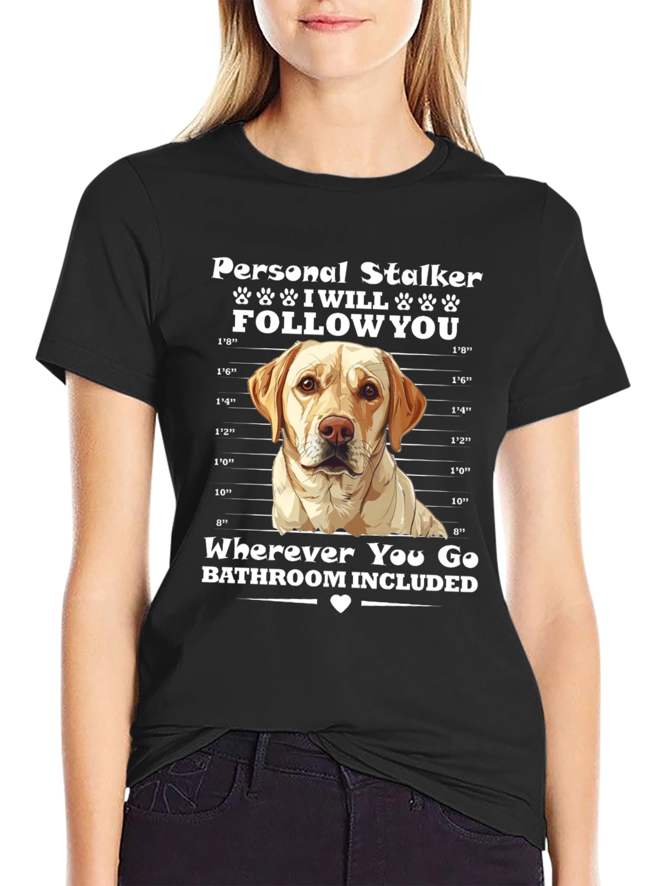 Personal Stalker Dog T-Shirt