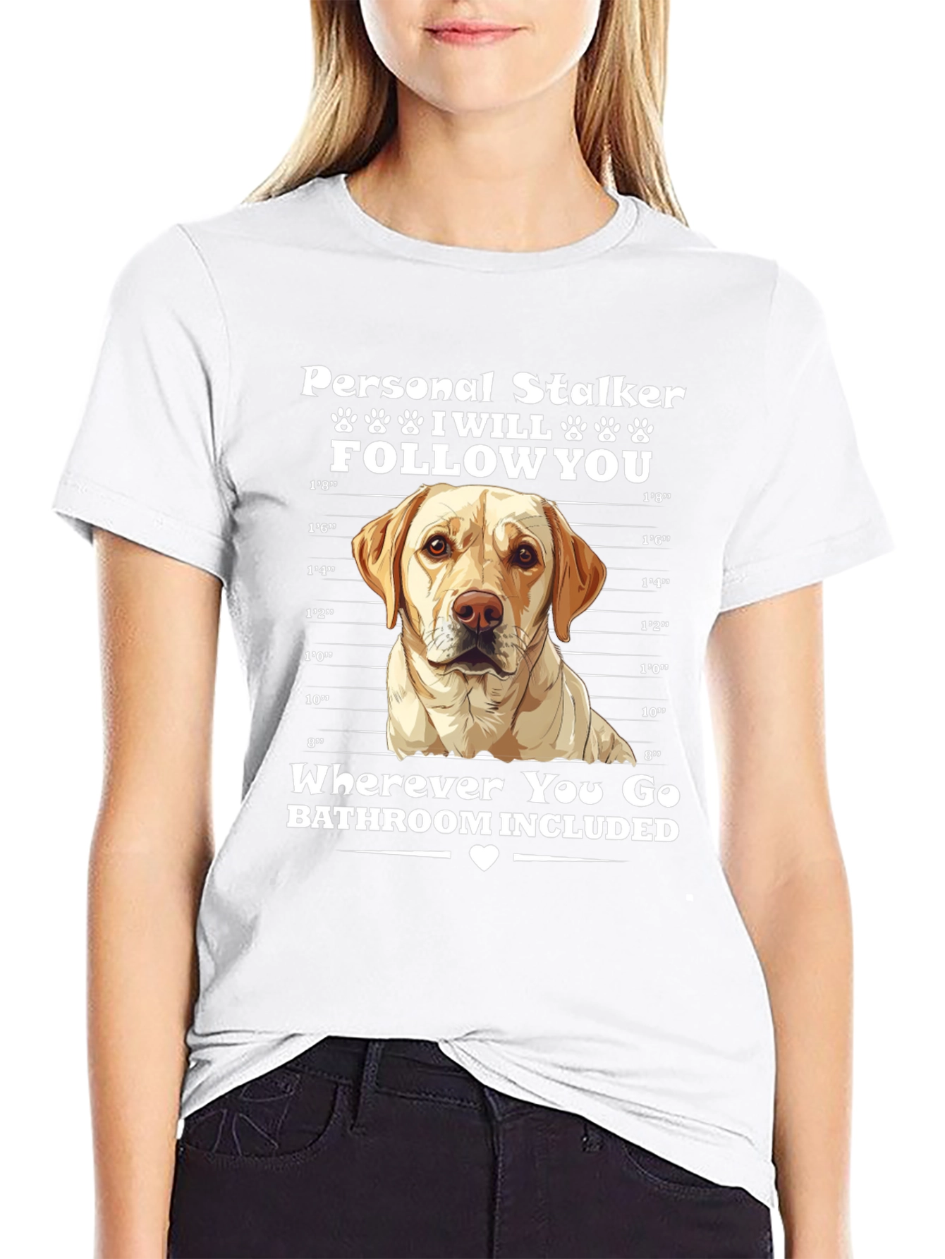 Personal Stalker Dog T-Shirt