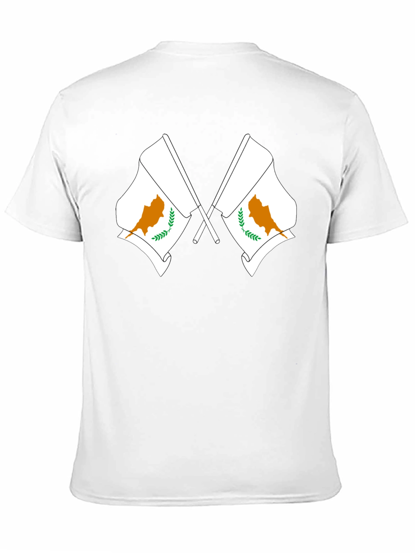 Cyprus Flag T-Shirt - Black Graphic Tee