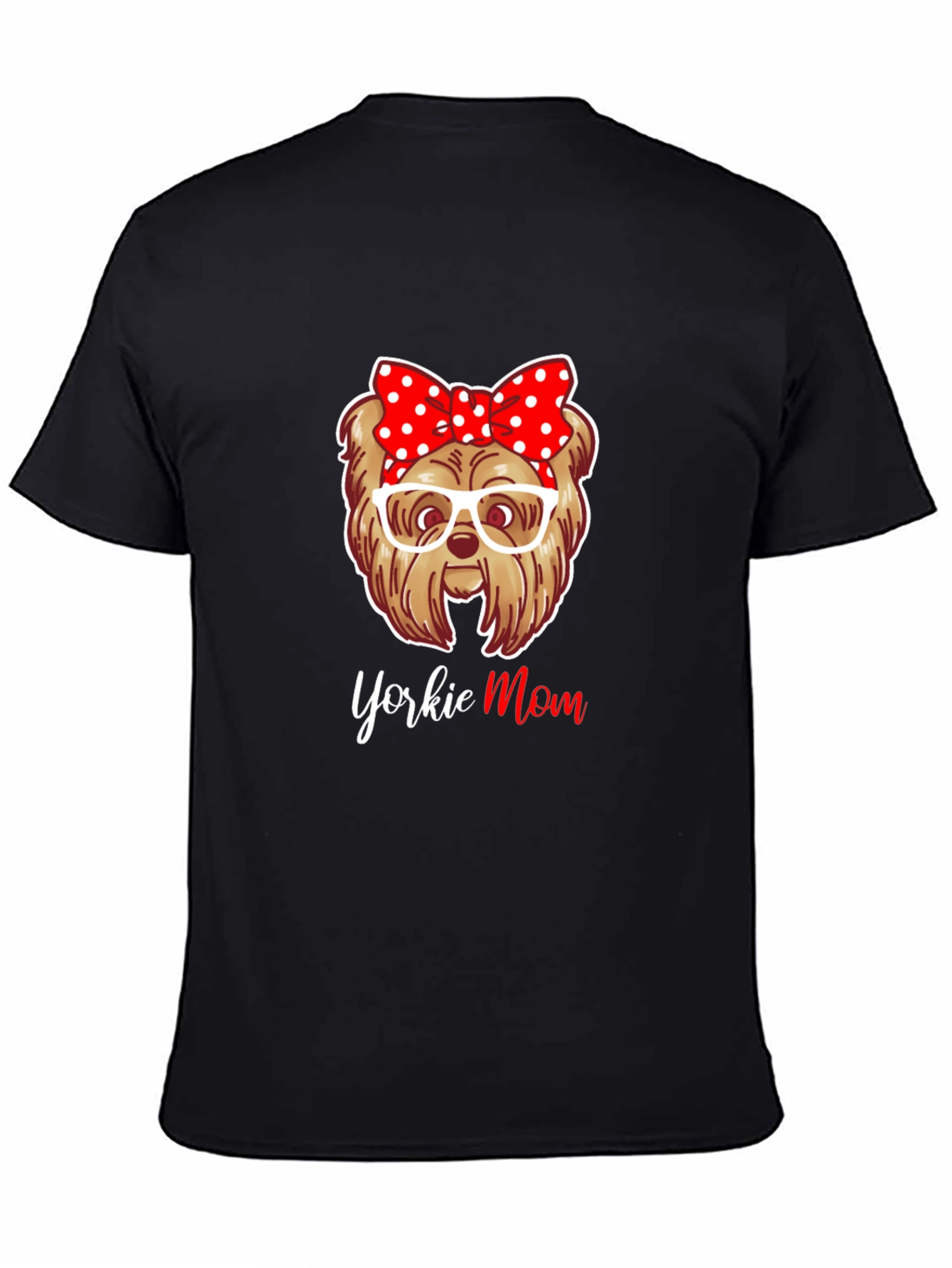 Yorkie Mom Graphic Tee - Dog Lover Shirt