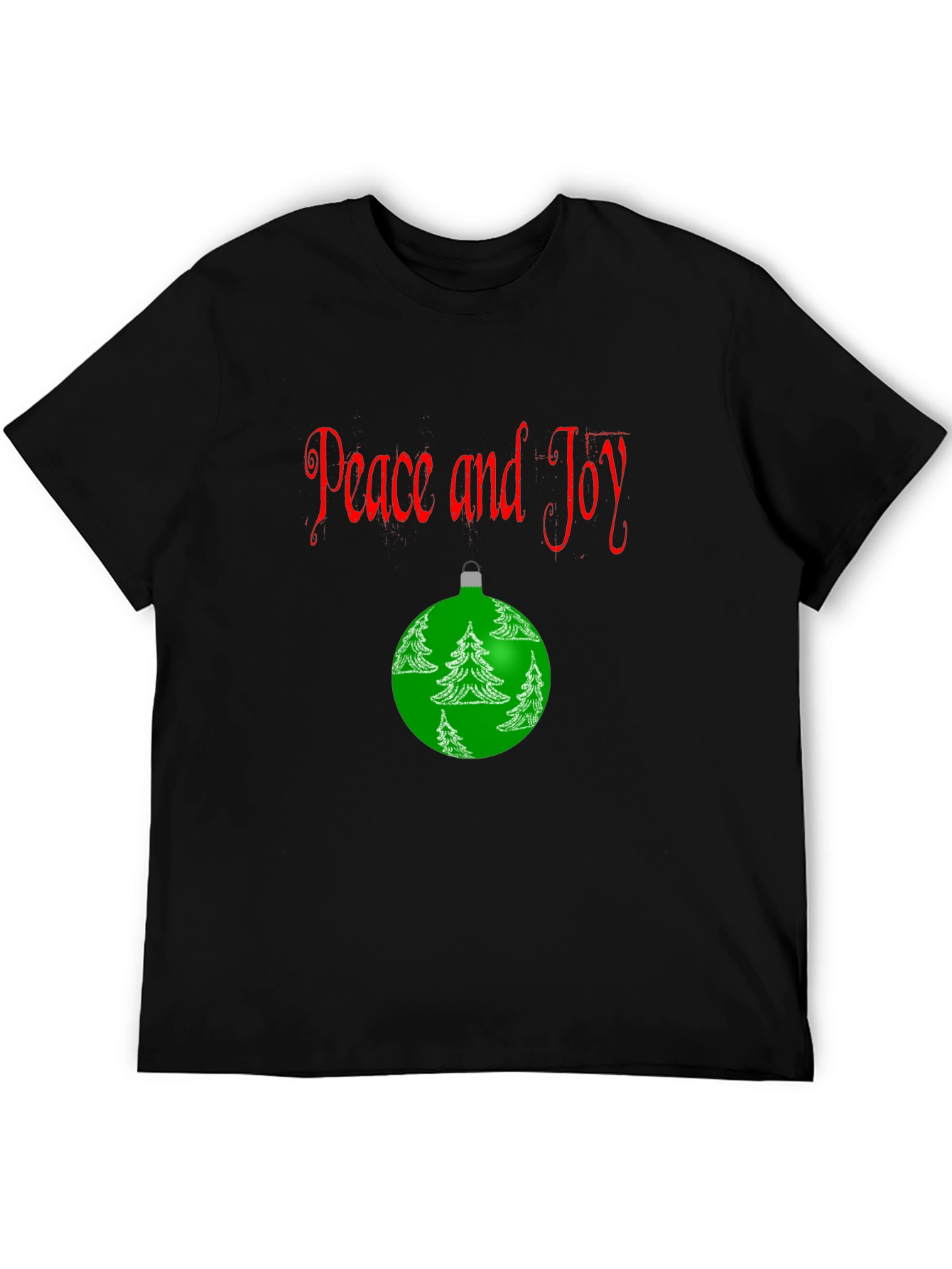 Peace and Joy Holiday Christmas T-Shirt