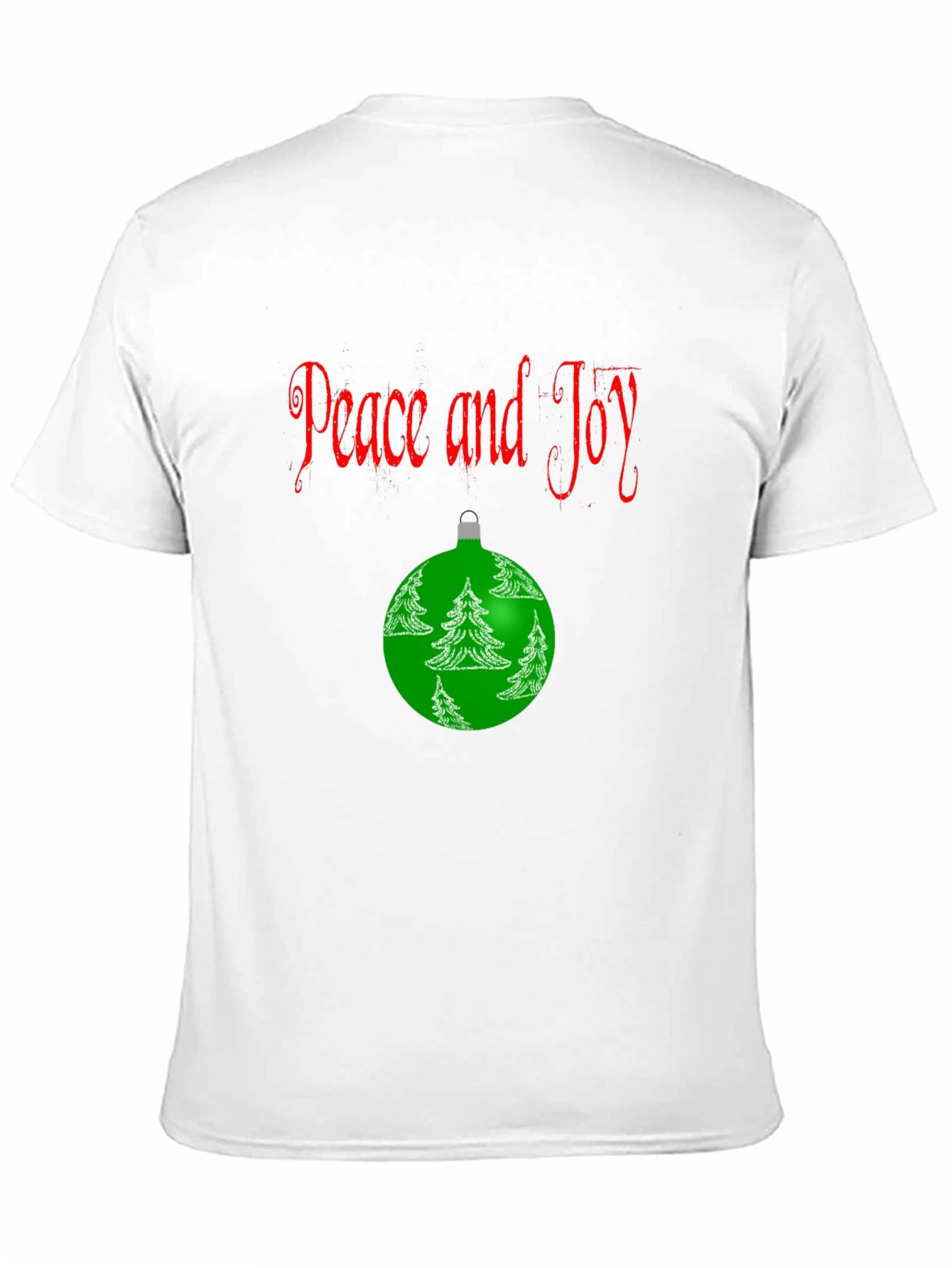Peace and Joy Holiday Christmas T-Shirt