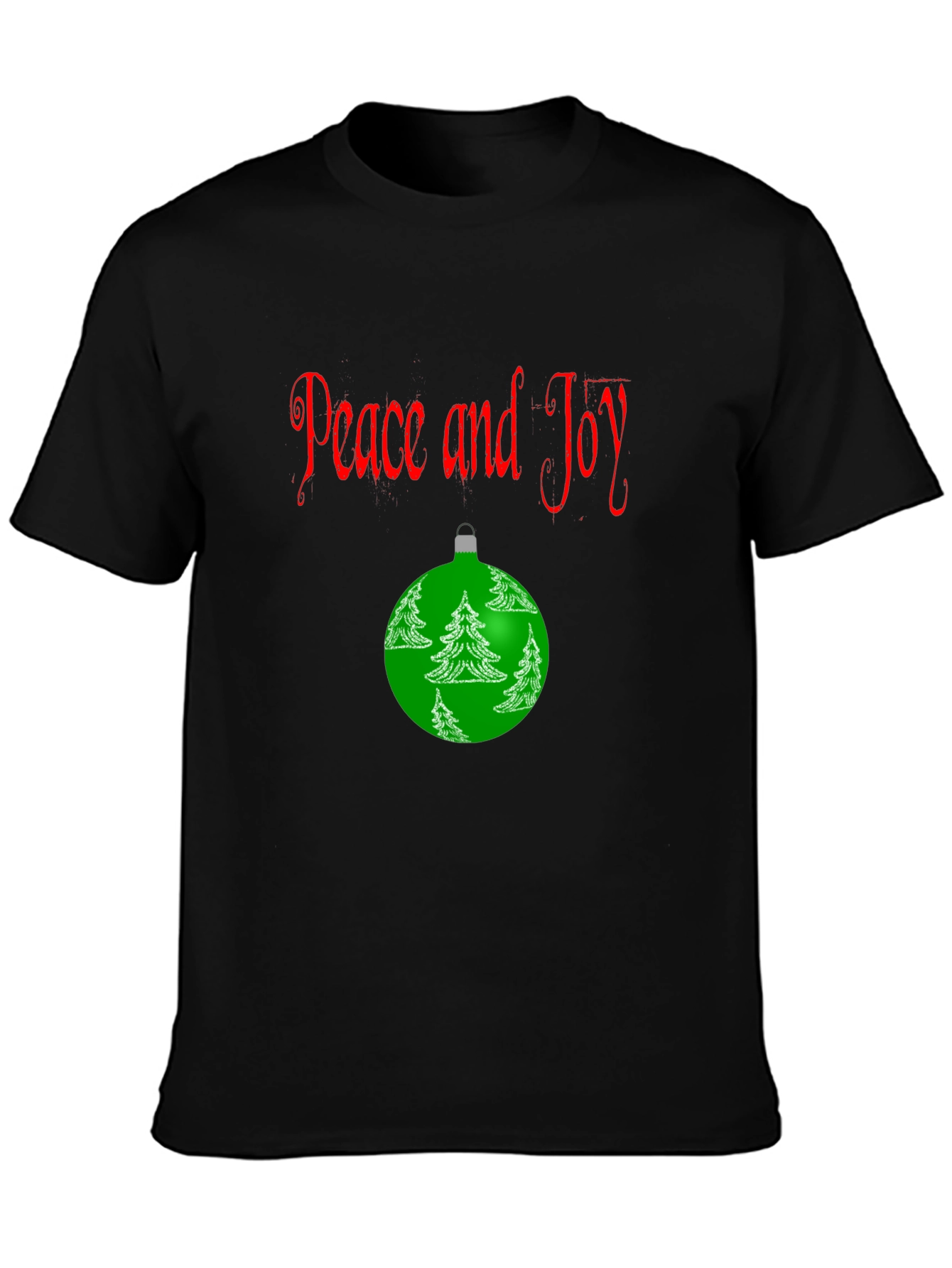 Peace and Joy Holiday Christmas T-Shirt