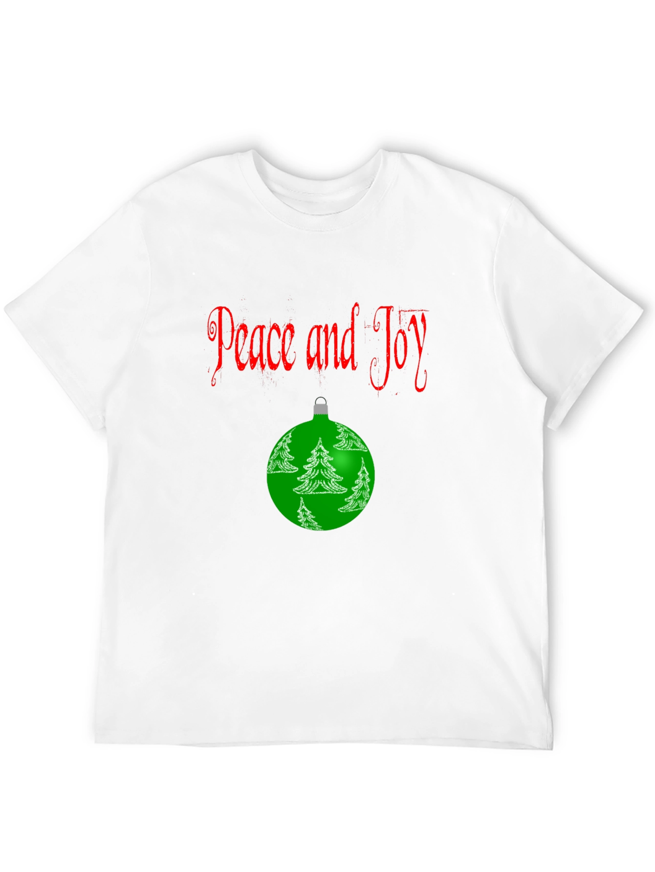Peace and Joy Holiday Christmas T-Shirt