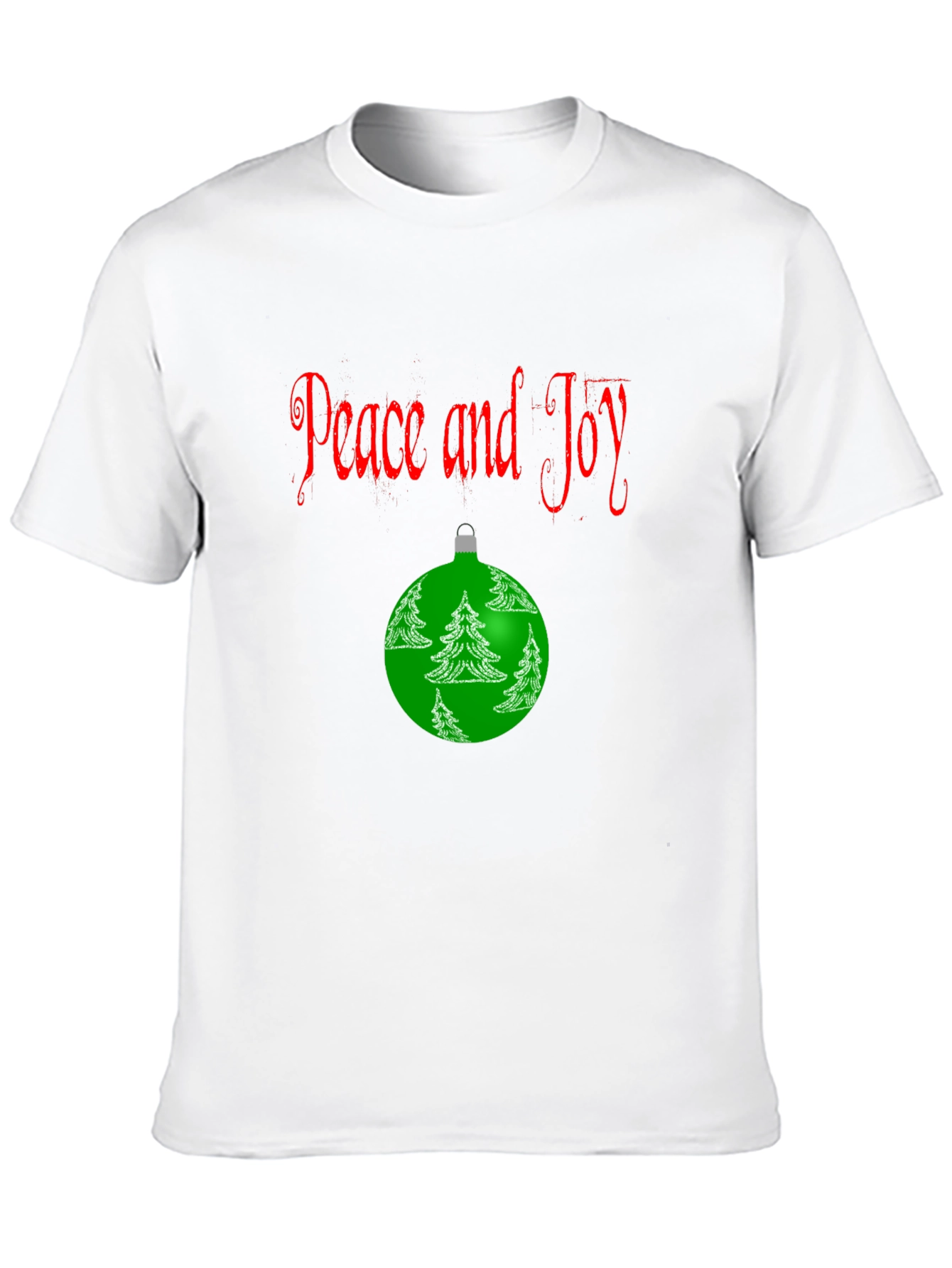 Peace and Joy Holiday Christmas T-Shirt