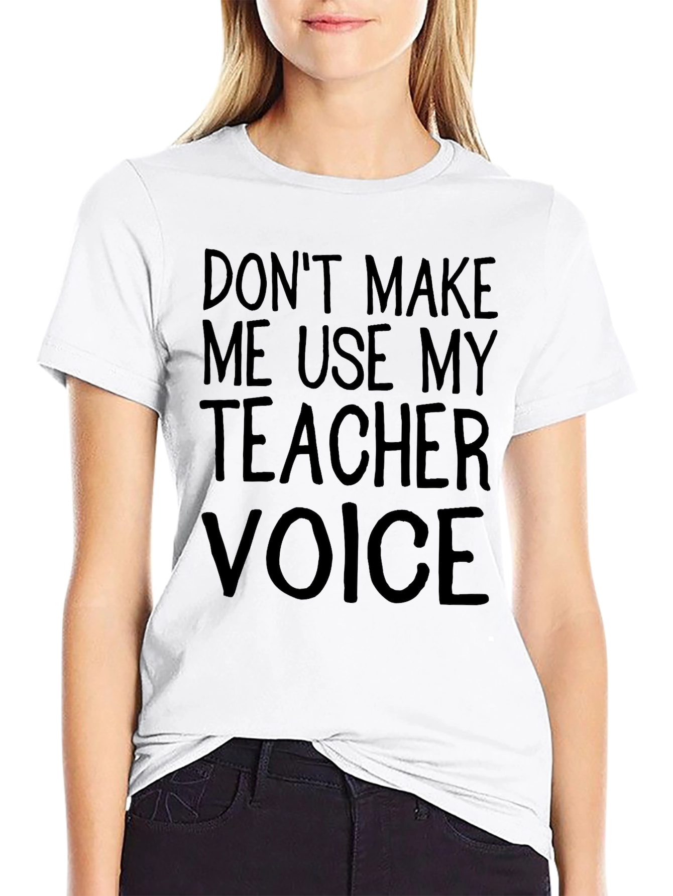 Teacher Voice T-Shirt - Funny Educator Tee