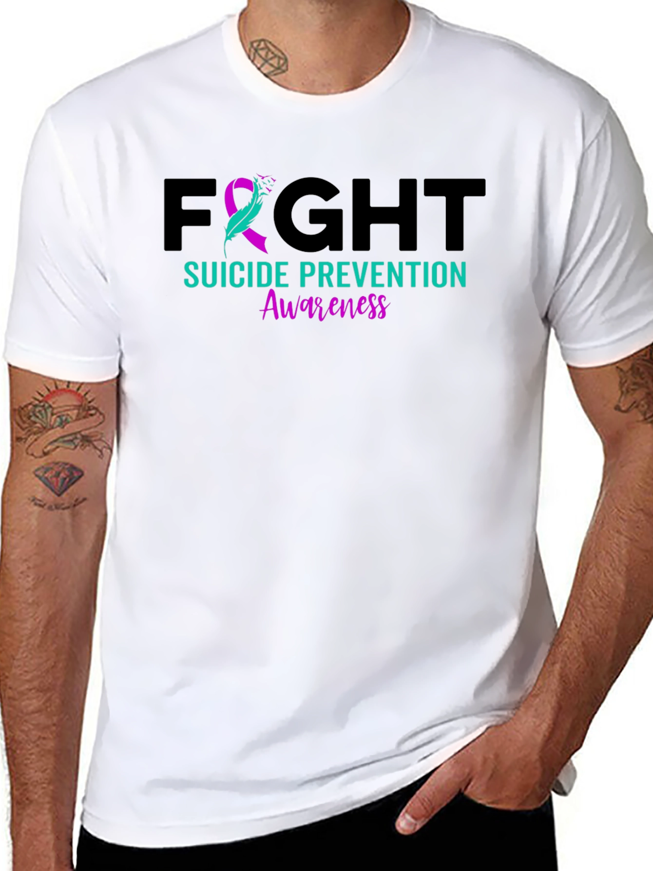 Fight Suicide Prevention Awareness T-Shirt