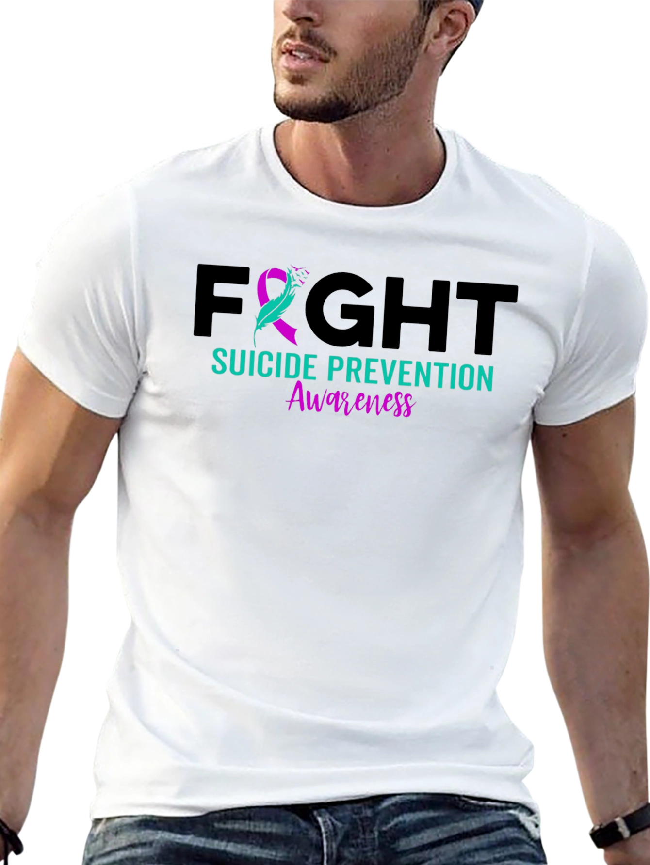 Fight Suicide Prevention Awareness T-Shirt